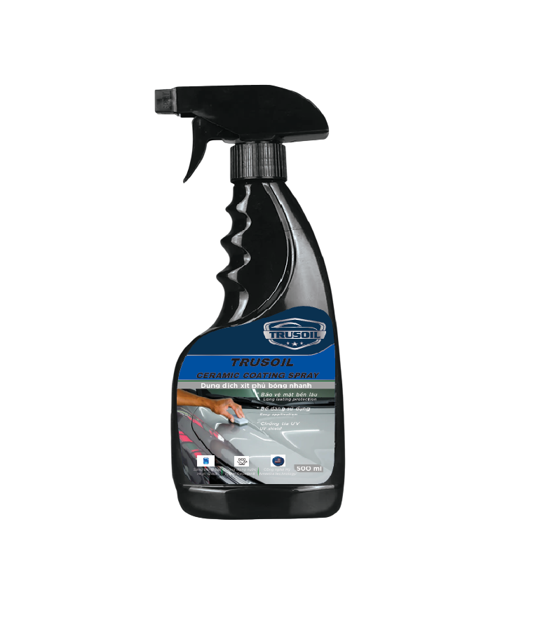 Chai xịt Phủ bóng nhanh Trusoi Ceramic Coating Spray - 500ml