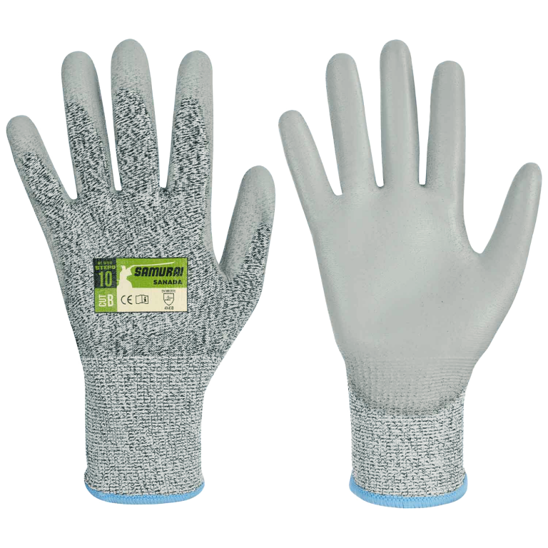 Darbo pirštinės SANADA (nuo prapjovimų)