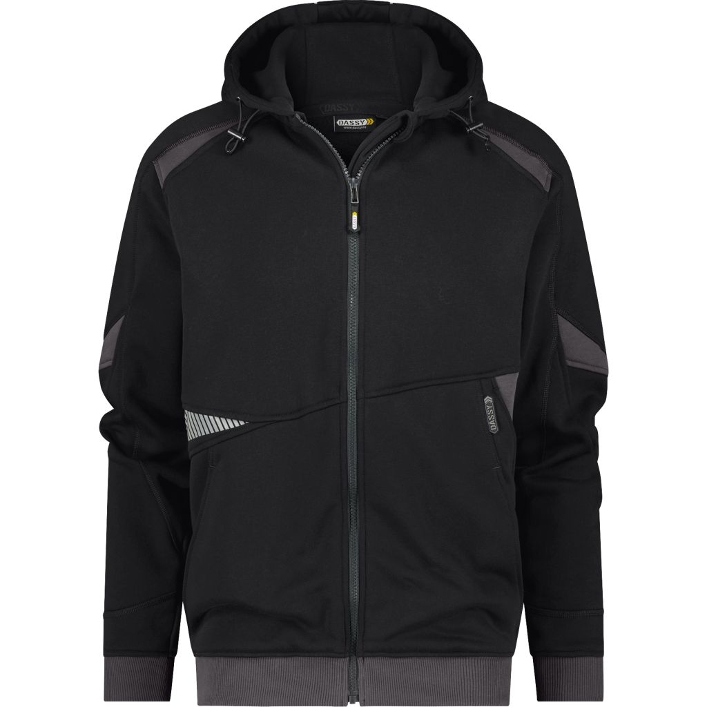 Džemperis LUNAX DASSY, juodas