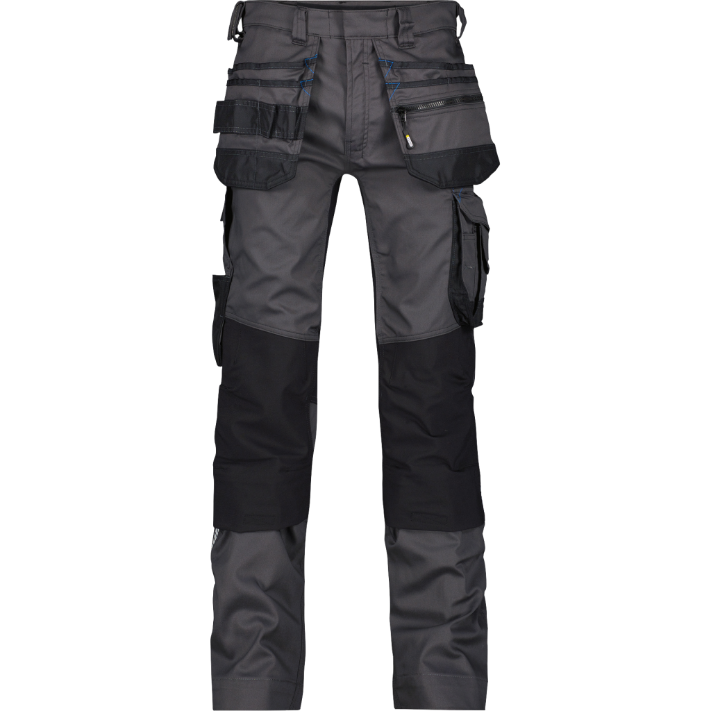Kelnės darbui FLUX DASSY, pilkos (su pap. kišenėm)