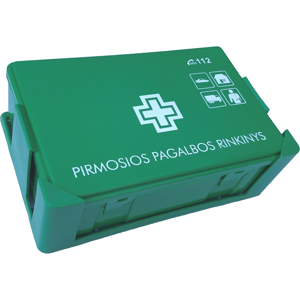 Vaistinėlė įmonėms, plastmasinė (naujos komplektacijos)