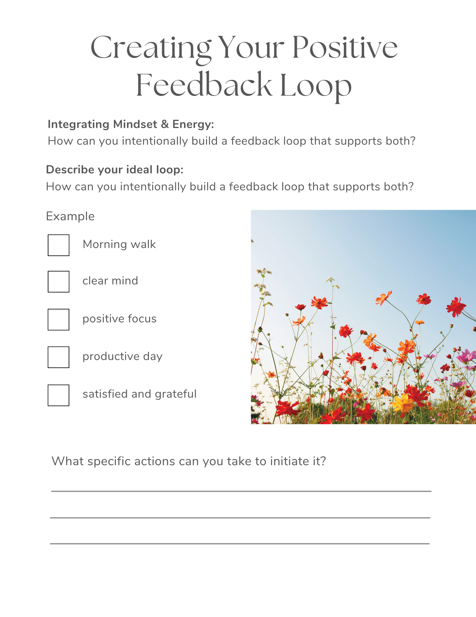 Mindset & Energy Alignment Workbook