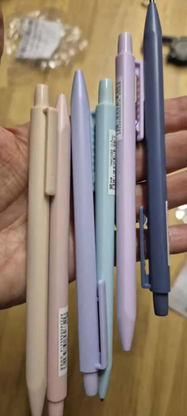 Pastel Macaron Mechanical Pencil Set – Stationery, 0.5mm