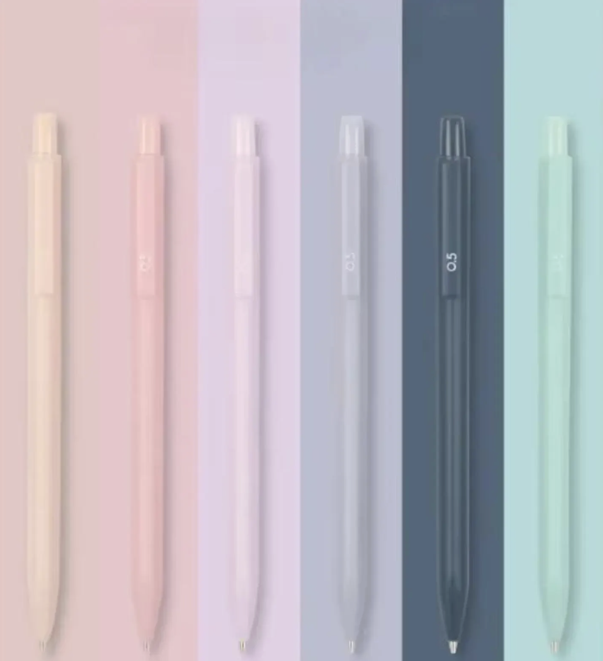 Pastel Macaron Mechanical Pencil Set – Stationery, 0.5mm