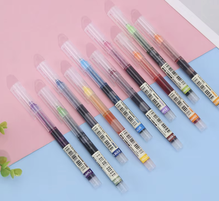 10 Color Gel Pen Set 0.5mm Fine Tip