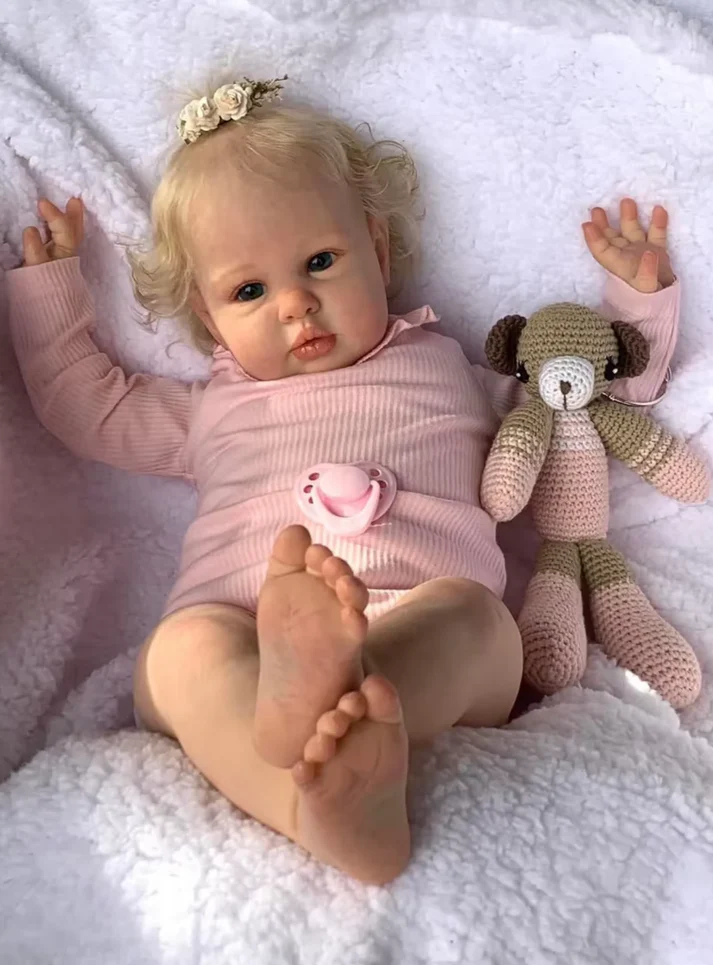 Ellie, a 24-inch (60 cm) lifelike reborn