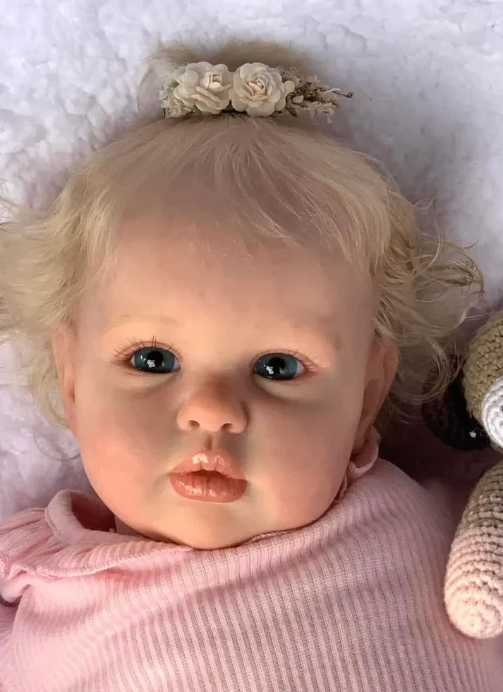 Ellie, a 24-inch (60 cm) lifelike reborn