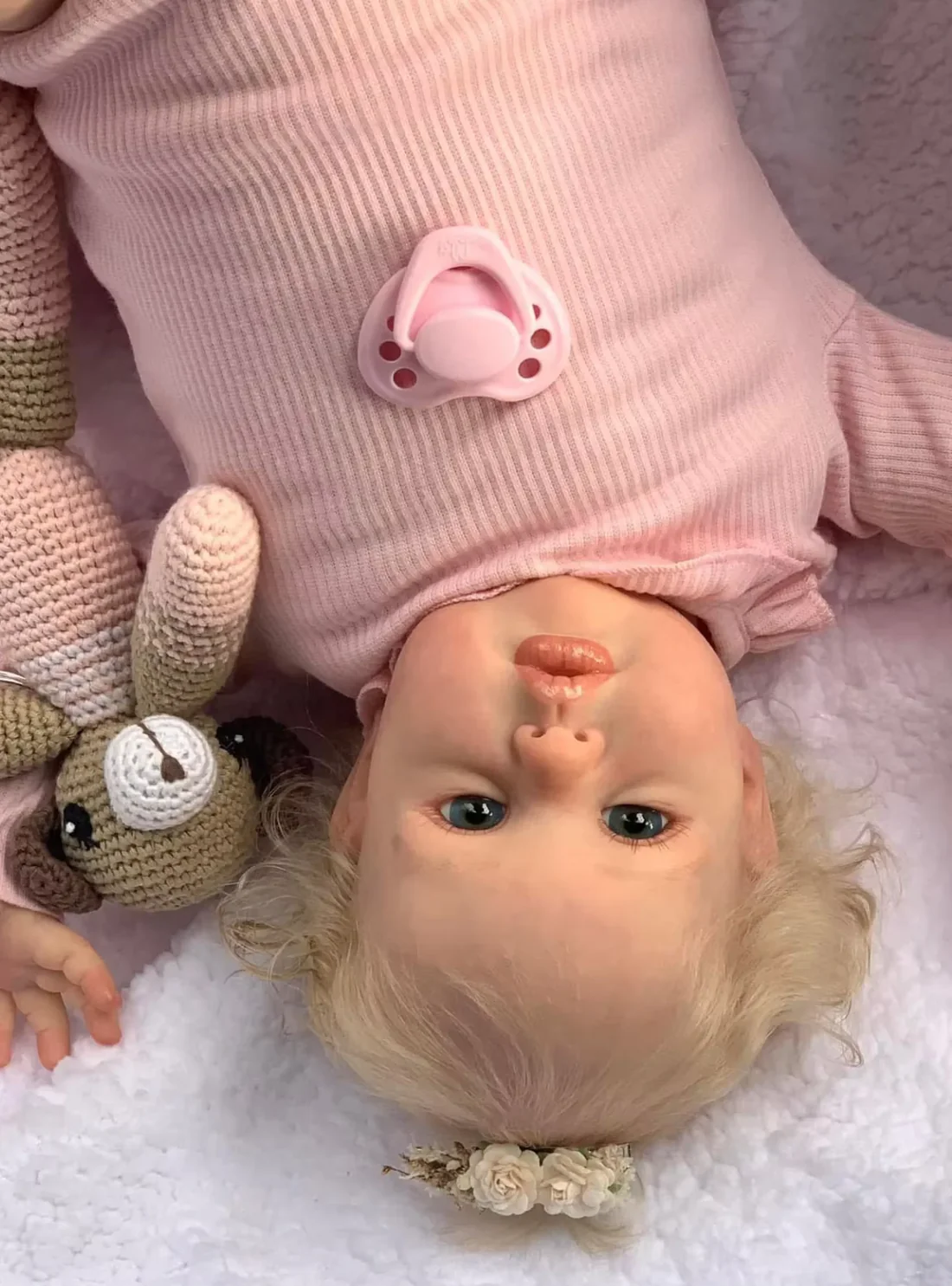 Ellie, a 24-inch (60 cm) lifelike reborn