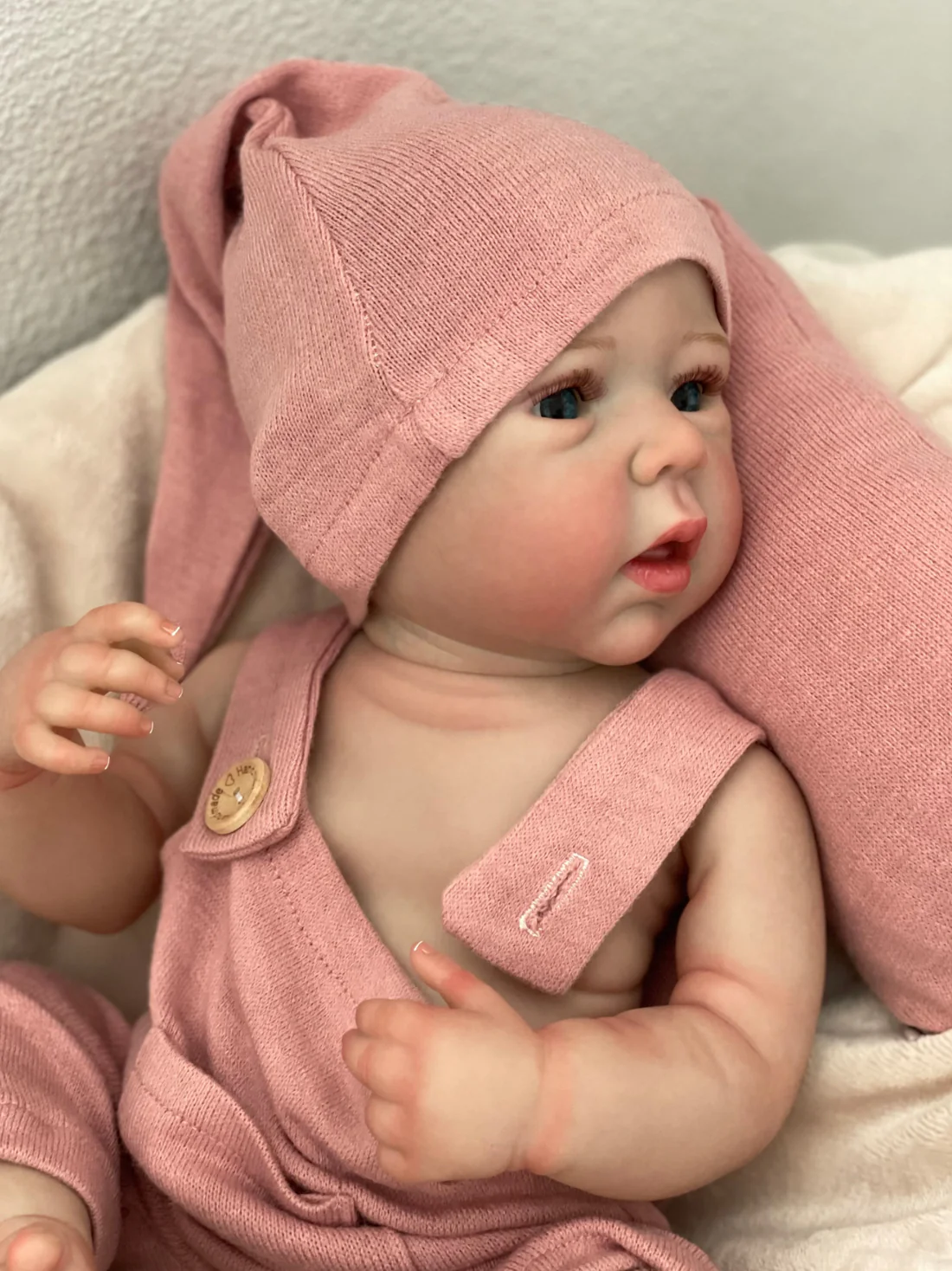 “Grace” Reborn Baby Girl, 19 Inches – 