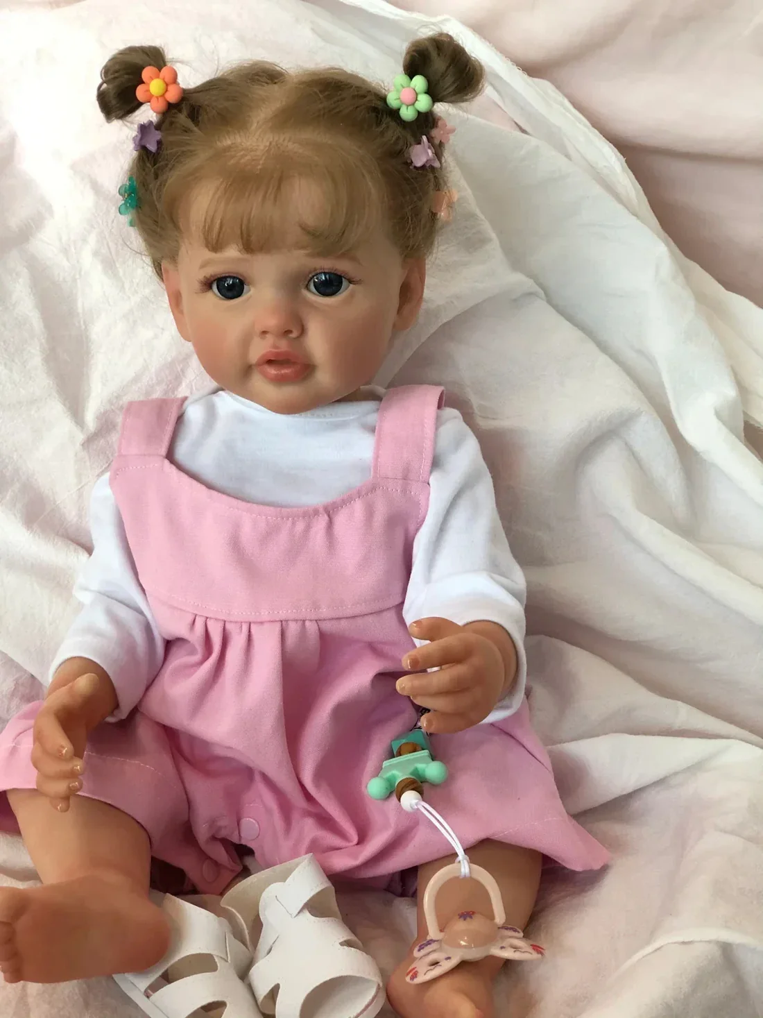 Princess Baby Born Girl Doll – 22-Inch Lifelike Baby Girl Perfect for Gifting and Play