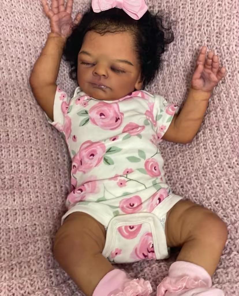 Silicone baby doll 