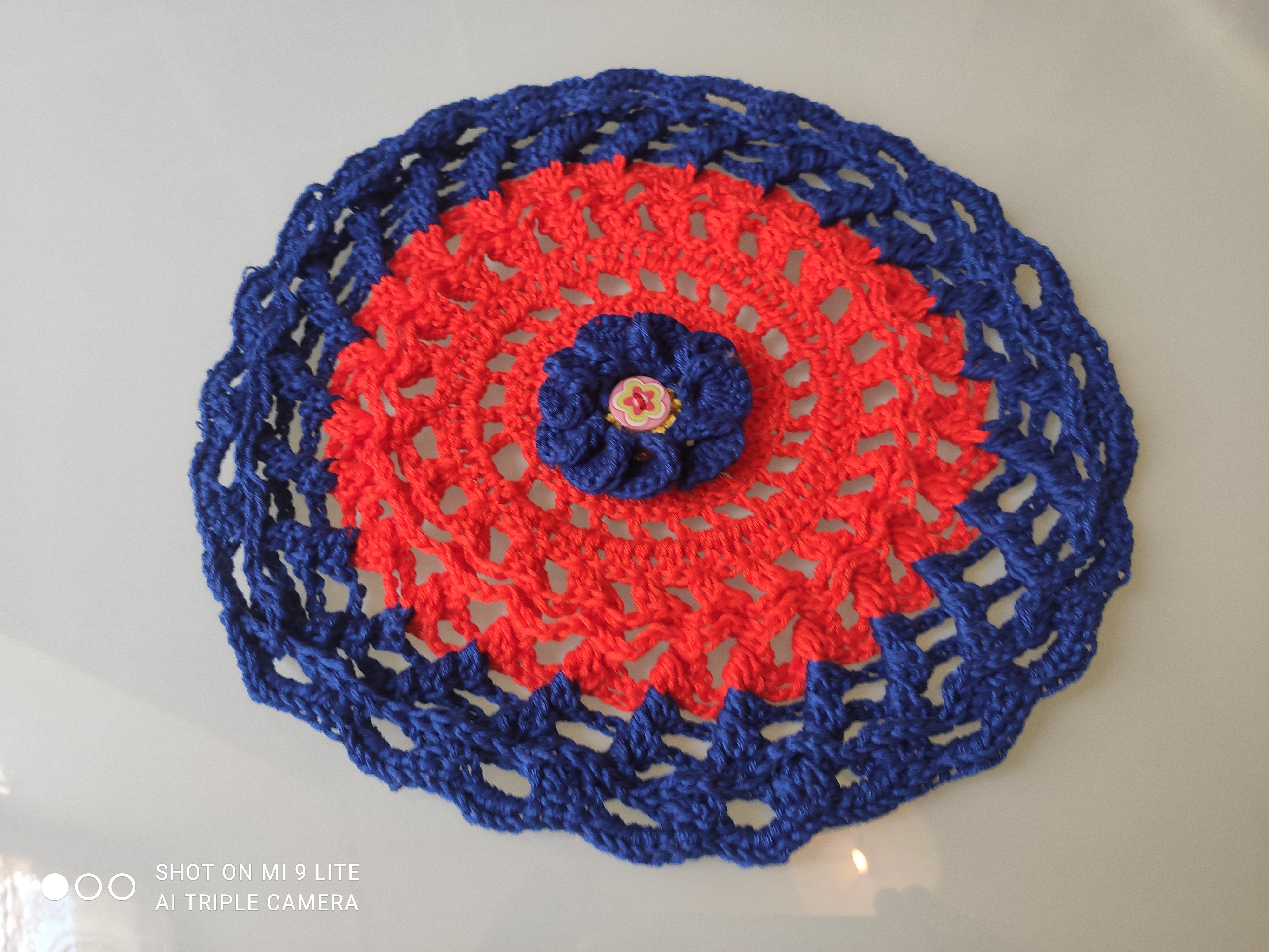 Napperon à relief volumétrique 