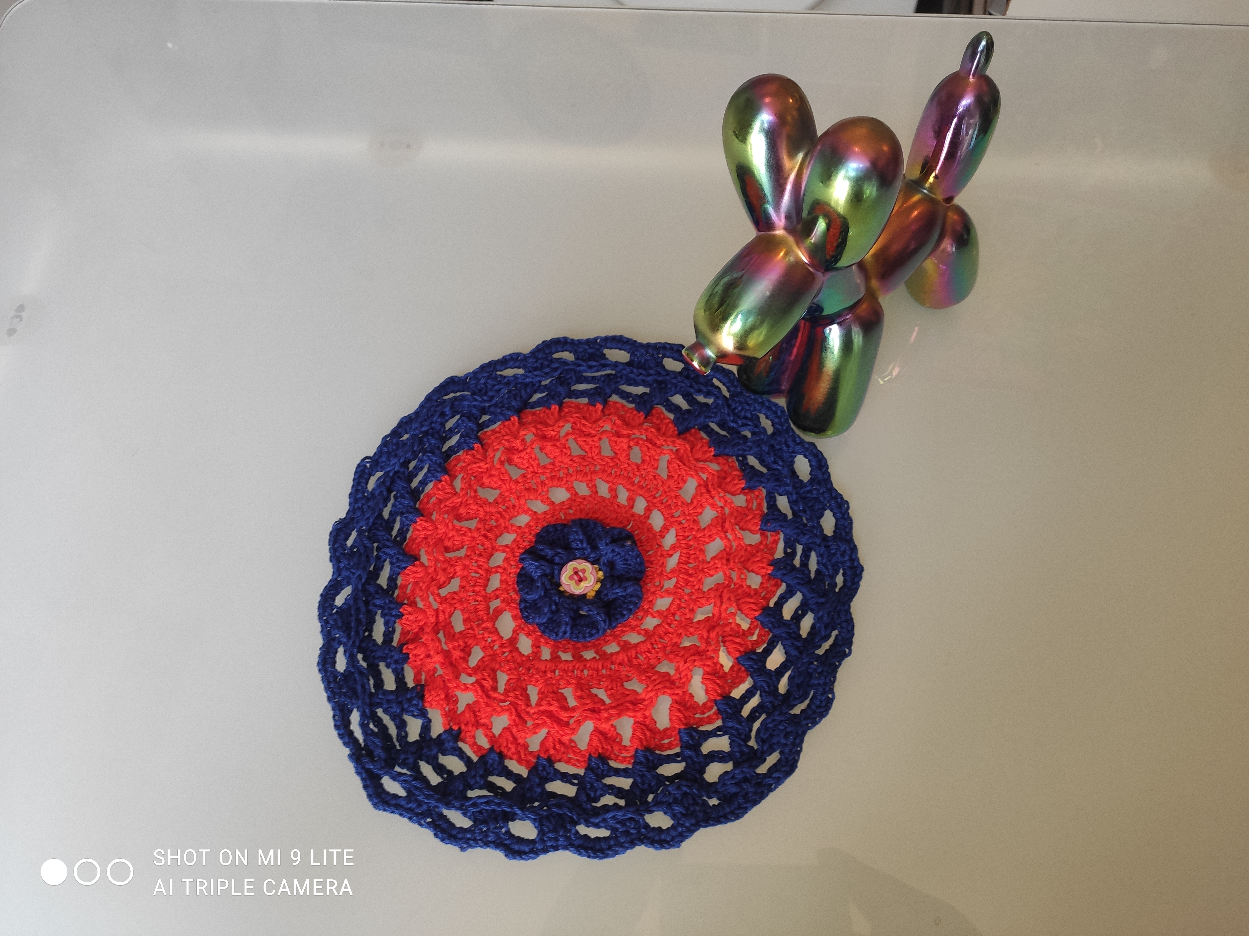 Napperon à relief volumétrique 