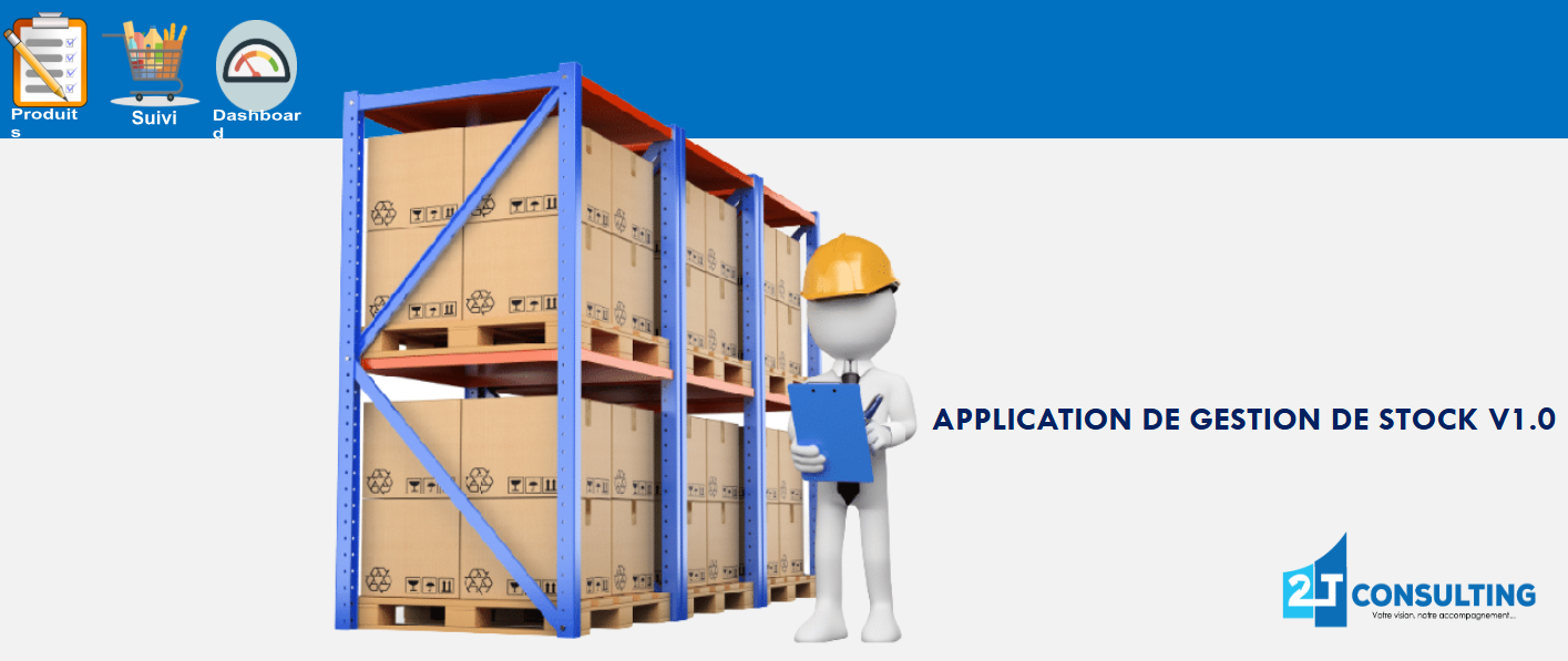 Application de gestion de stock