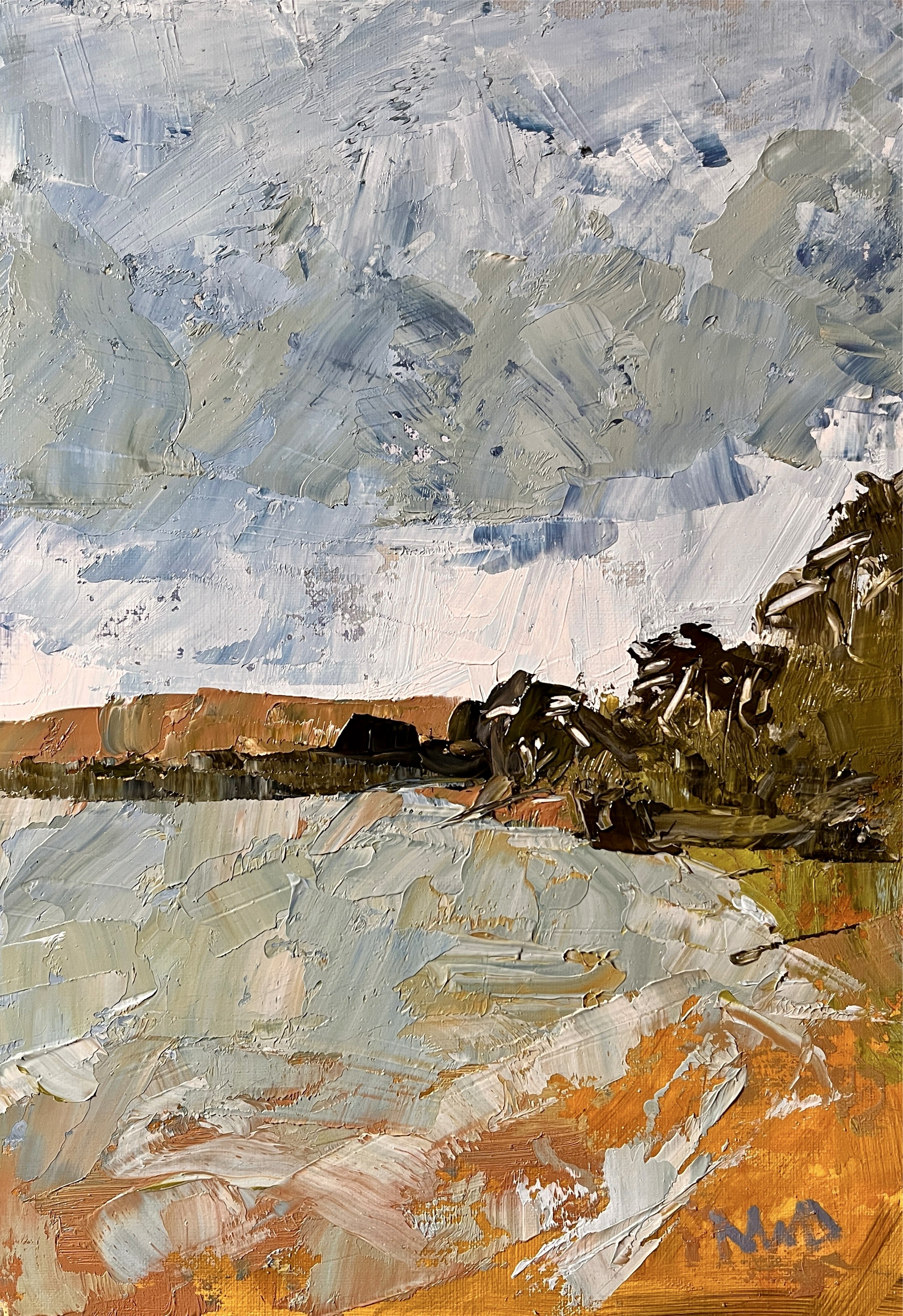 'Sheltered Cove' Helford Passage Cornwall