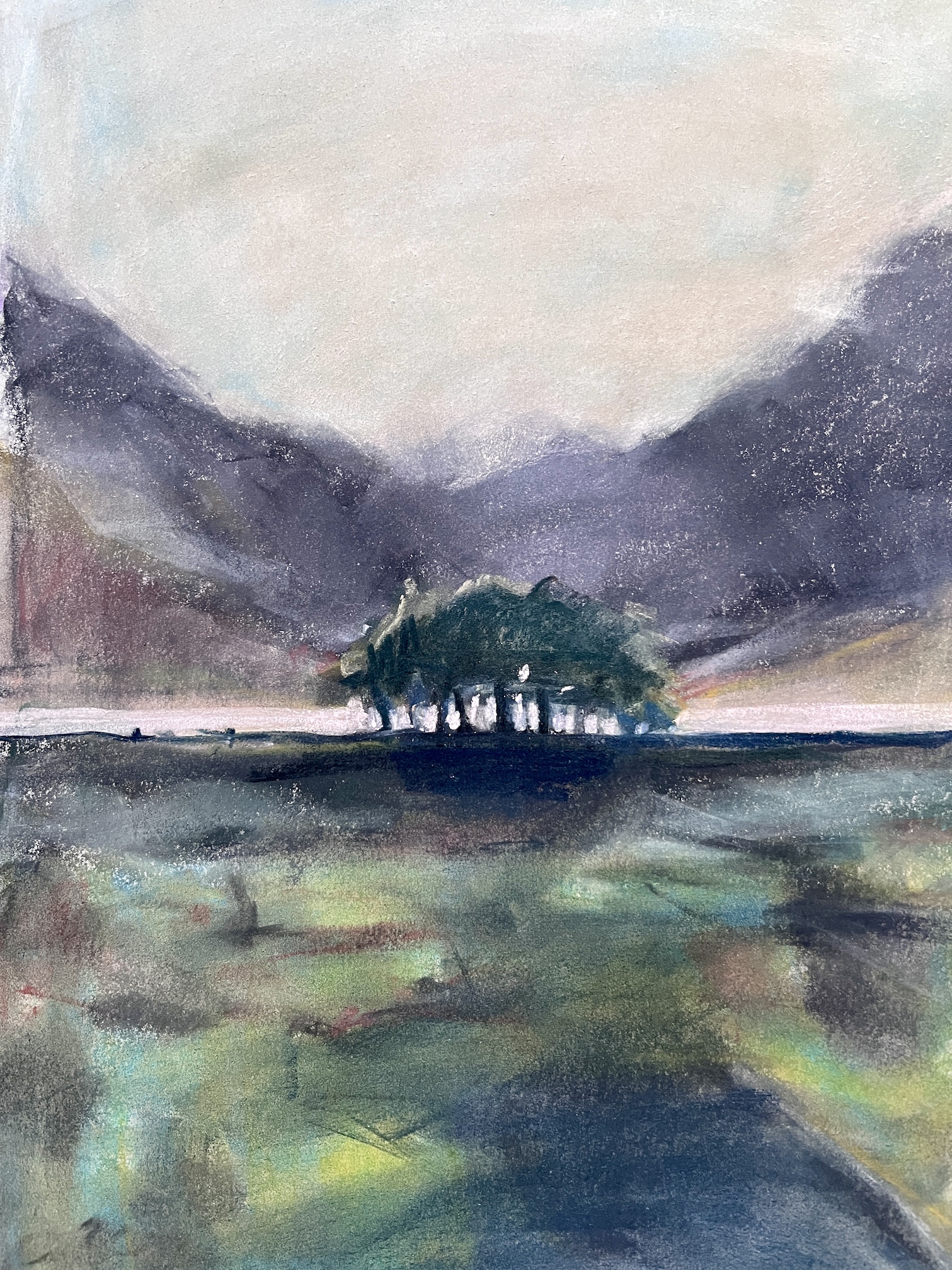 'Ground Mist' Buttermere Cumbria