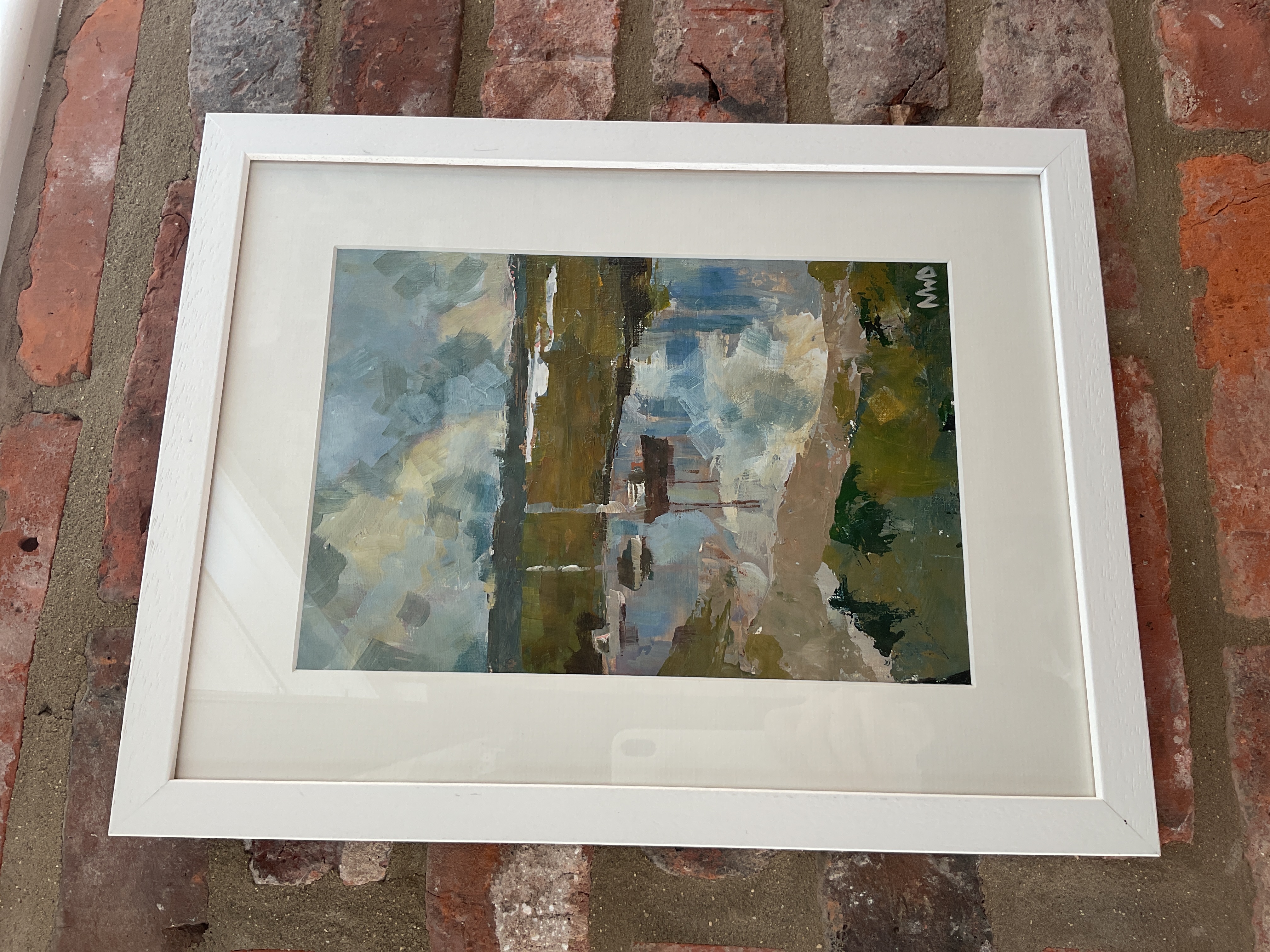 'Reflections in the Creek' Brancaster Staithe Norfolk