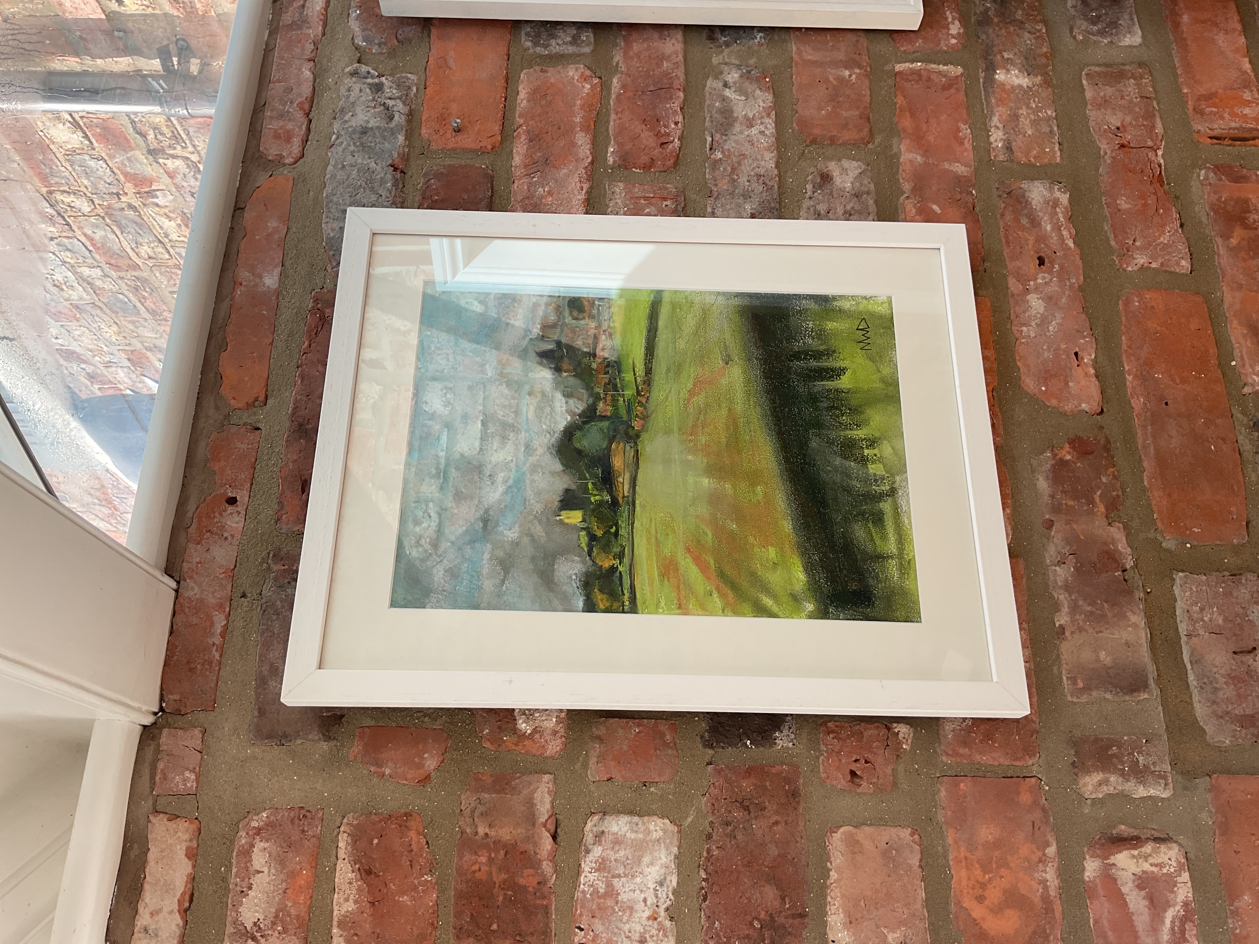 'Evening light hits the Castle' Crayke N. Yorkshire