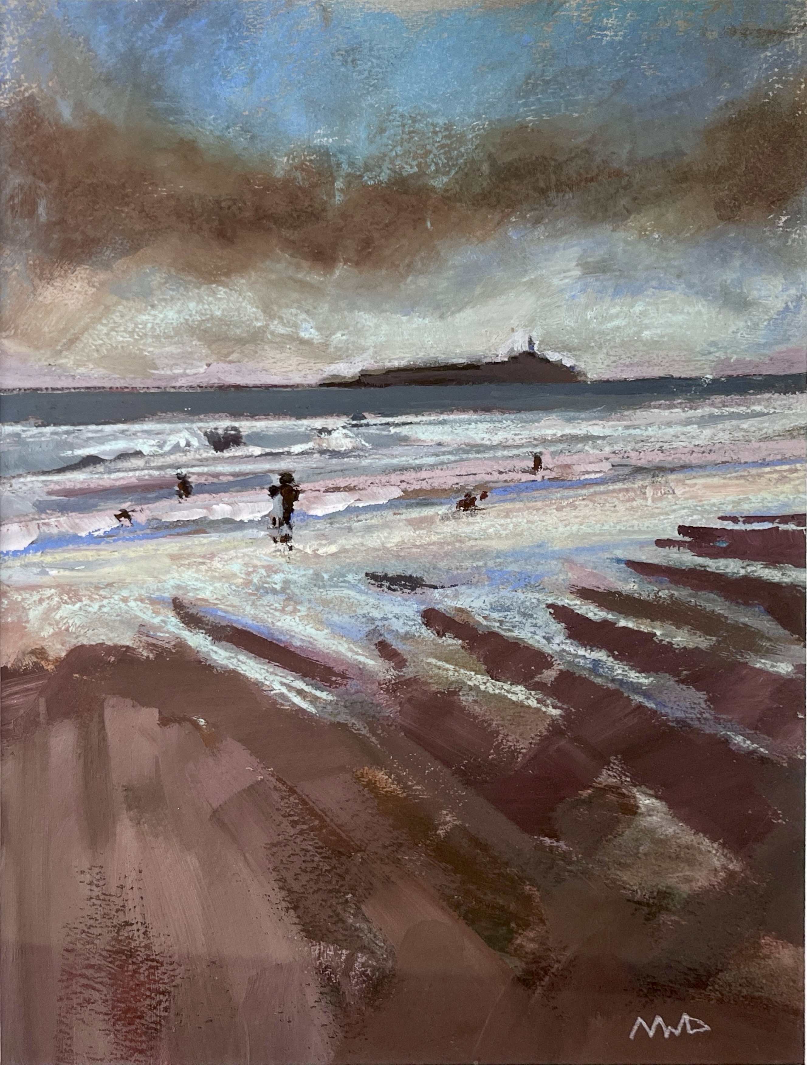 'Island Silhouette' Bamburgh Beach Northumberland