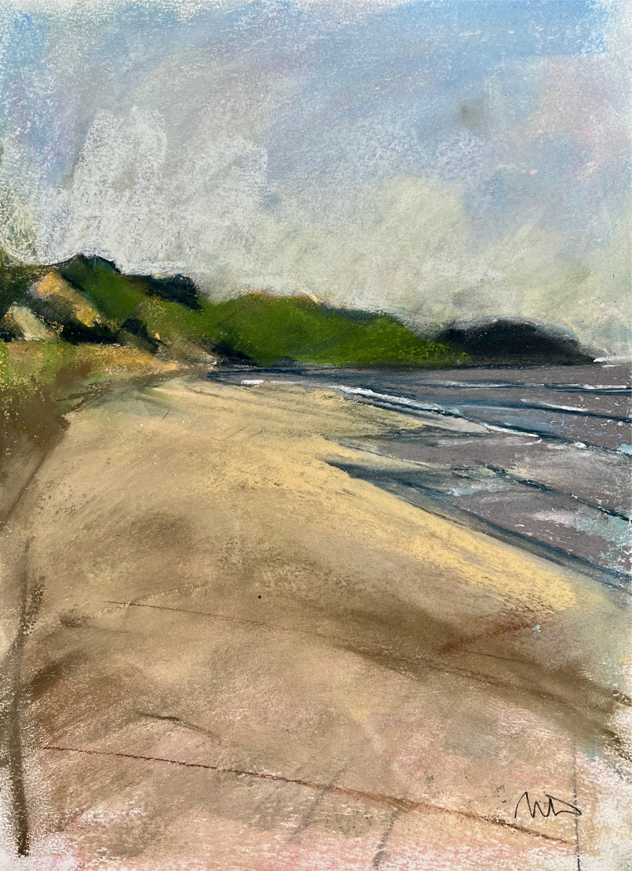 'The Beach to Myself' Culzean Bay Ayrshire