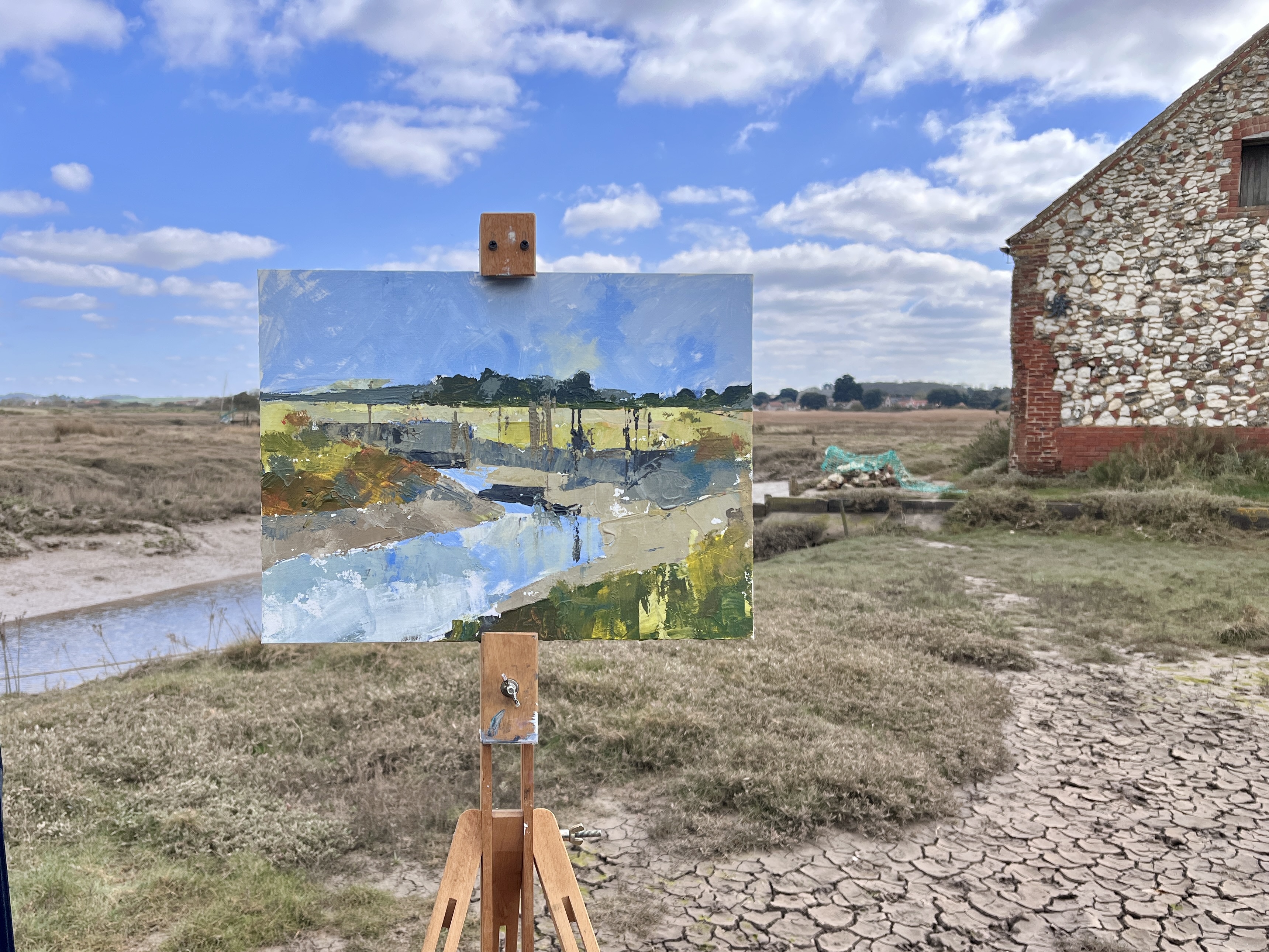  ‘Fishing Boats at Rest’ Thornham Old Harbour Norfolk