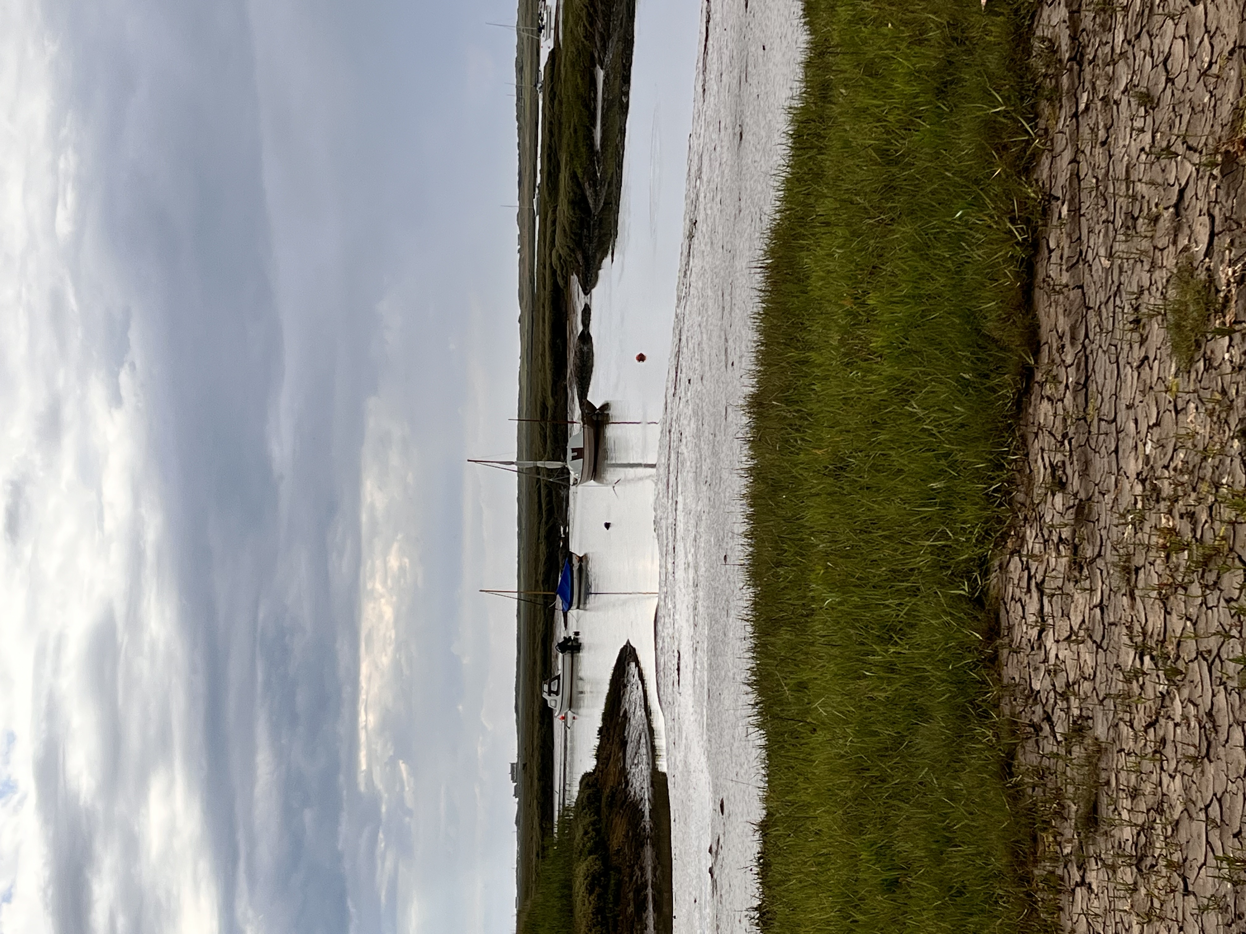 'Reflections in the Creek' Brancaster Staithe Norfolk