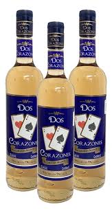 Licor Dos Corazones Blanco 1L 24pz