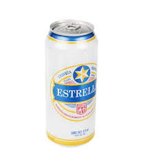 Cerveza Estrella laton 473ml 24ml