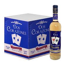 Licor Dos Corazones Blanco 1L 24pz