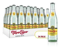 Topo Chico Agua Mineral vidrio 355ml 24pz