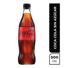 Coca-Cola 500ml Tapa Rosca Zero Azúcar 24PZ