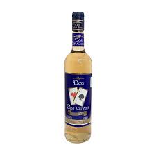 Licor Dos Corazones Blanco 1L 24pz