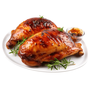 Demi poulet grillé