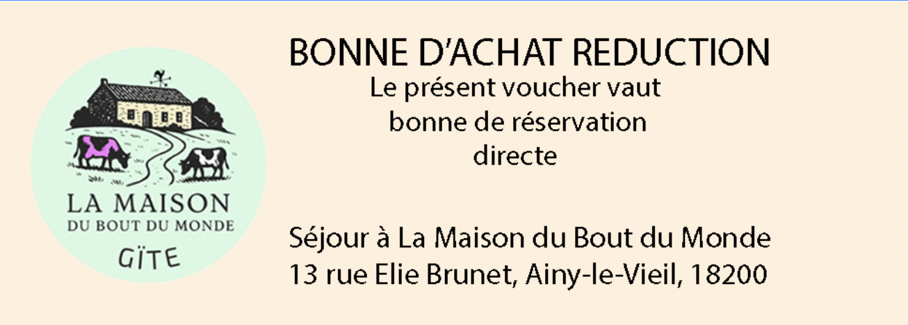Bon d'achat réduction