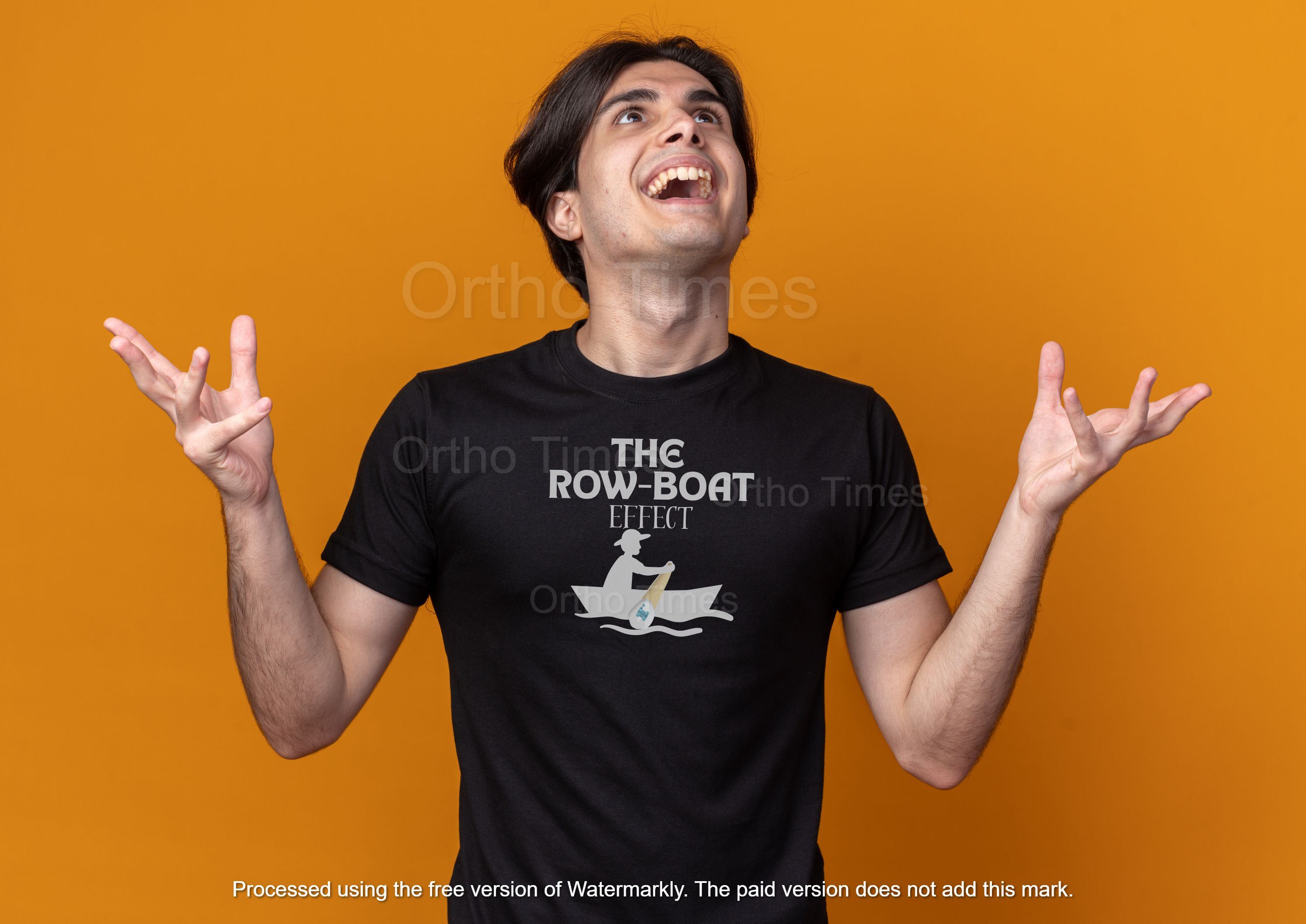 Row Boat Effect White Exclusive Ortho times Printable 