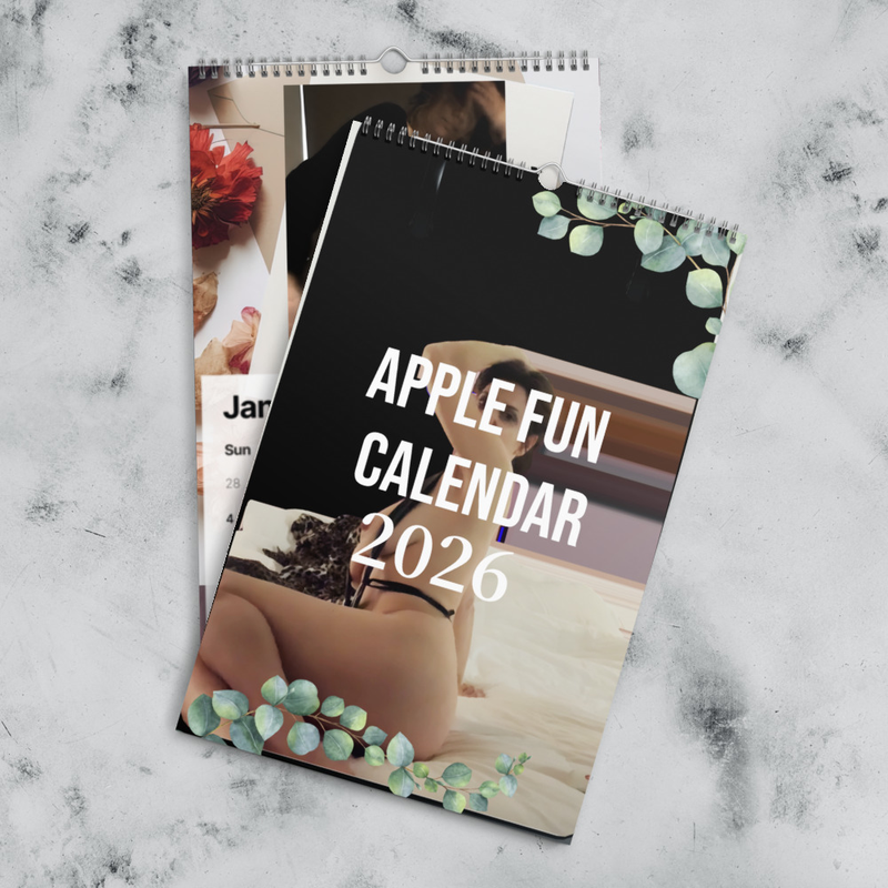 Apple Fun Wall calendar (2026)