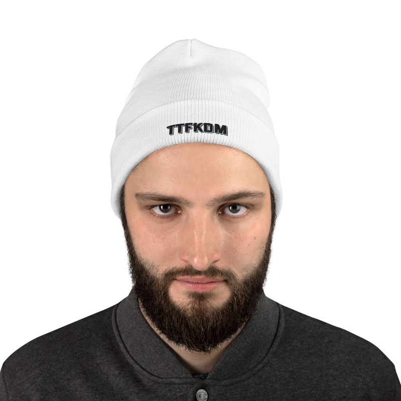 TTFKDM Embroidered Beanie