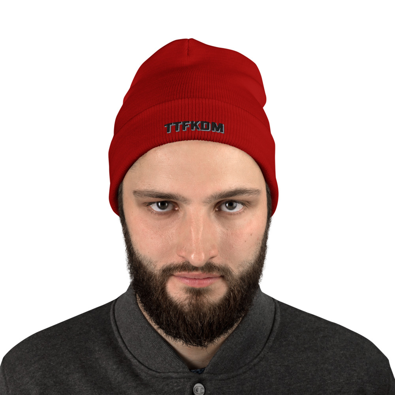 TTFKDM Embroidered Beanie