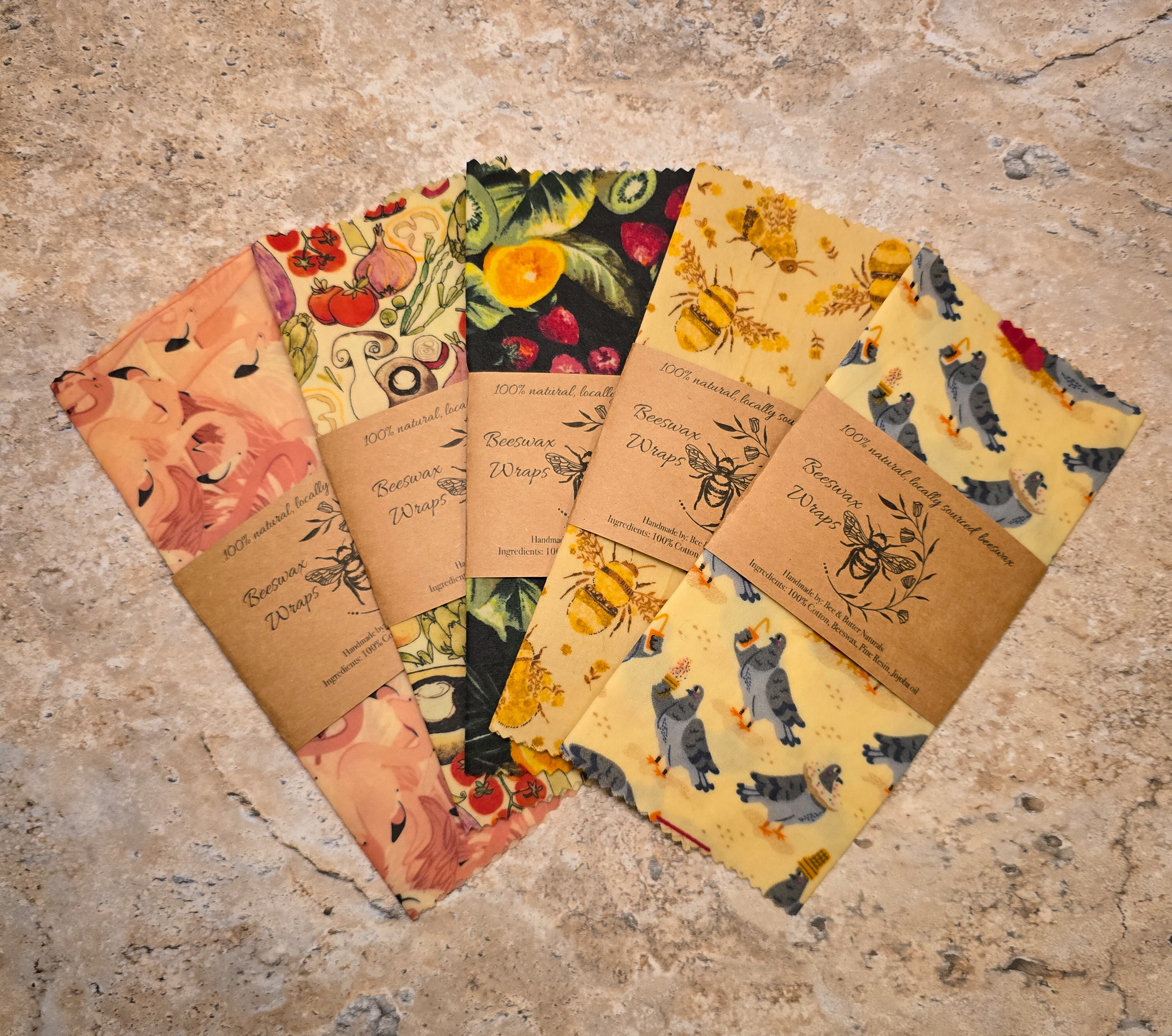 Beeswax Wraps 