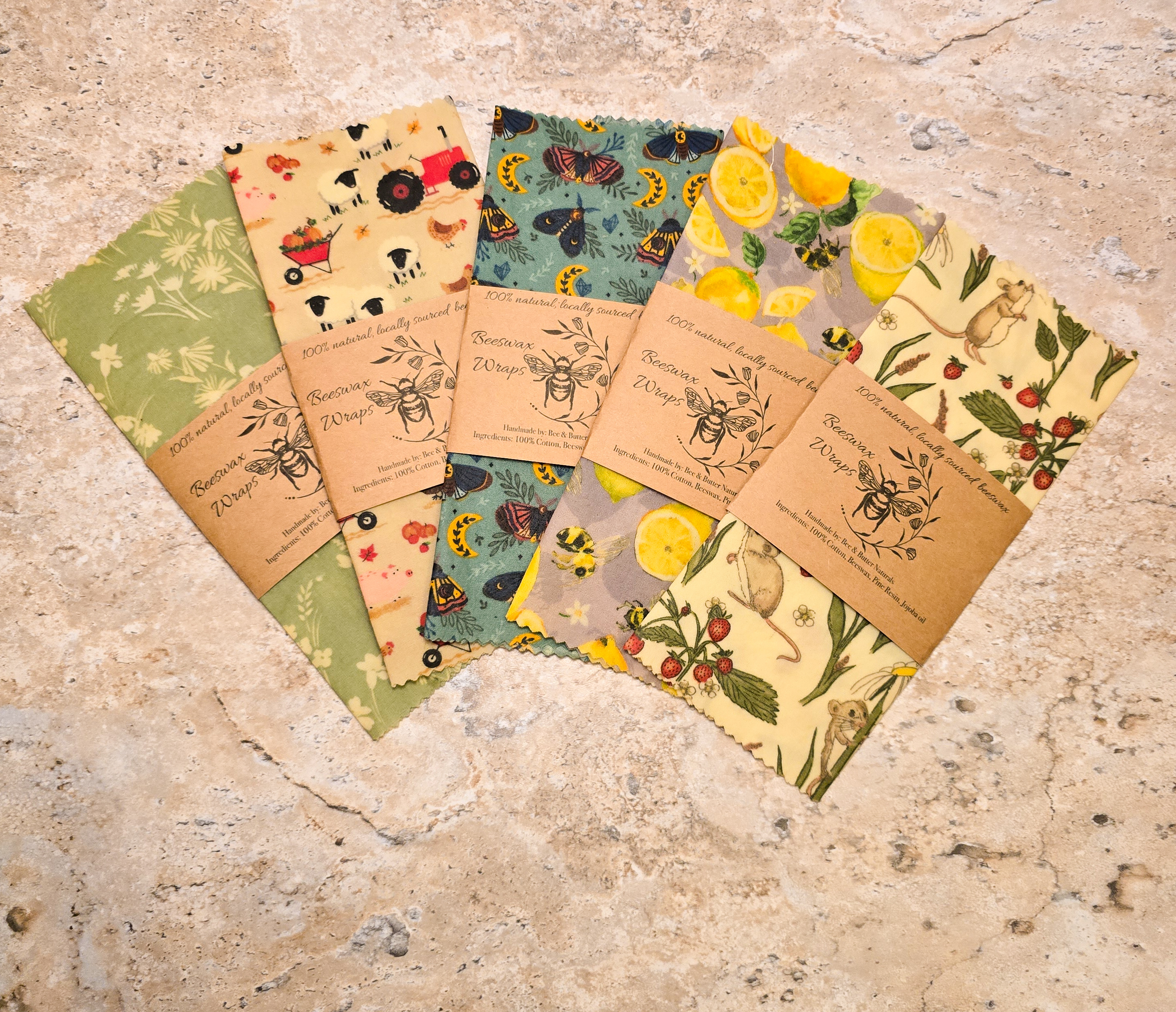 Beeswax Wraps 
