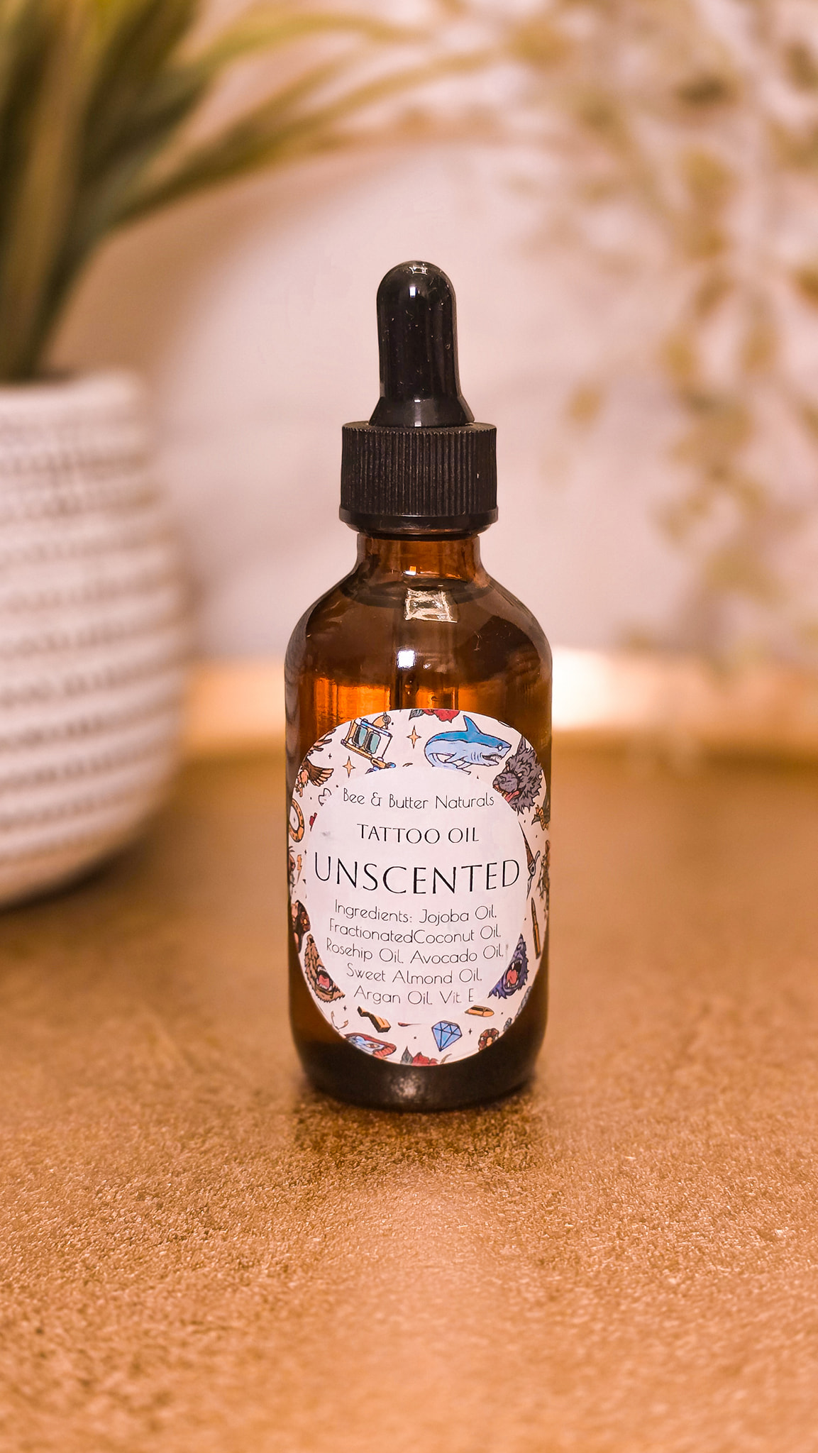 Unscented Tattoo Oil