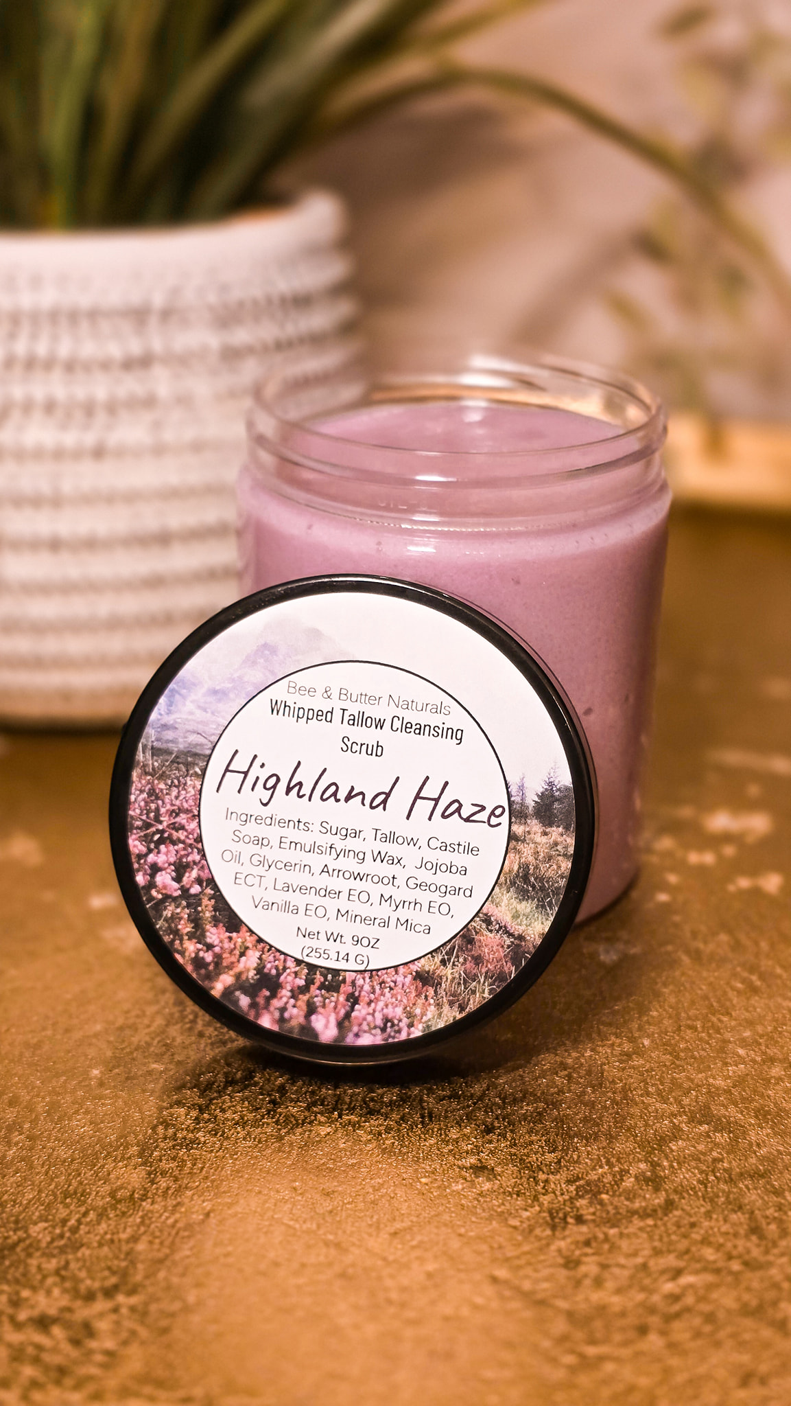Highland Haze Tallow Scrub