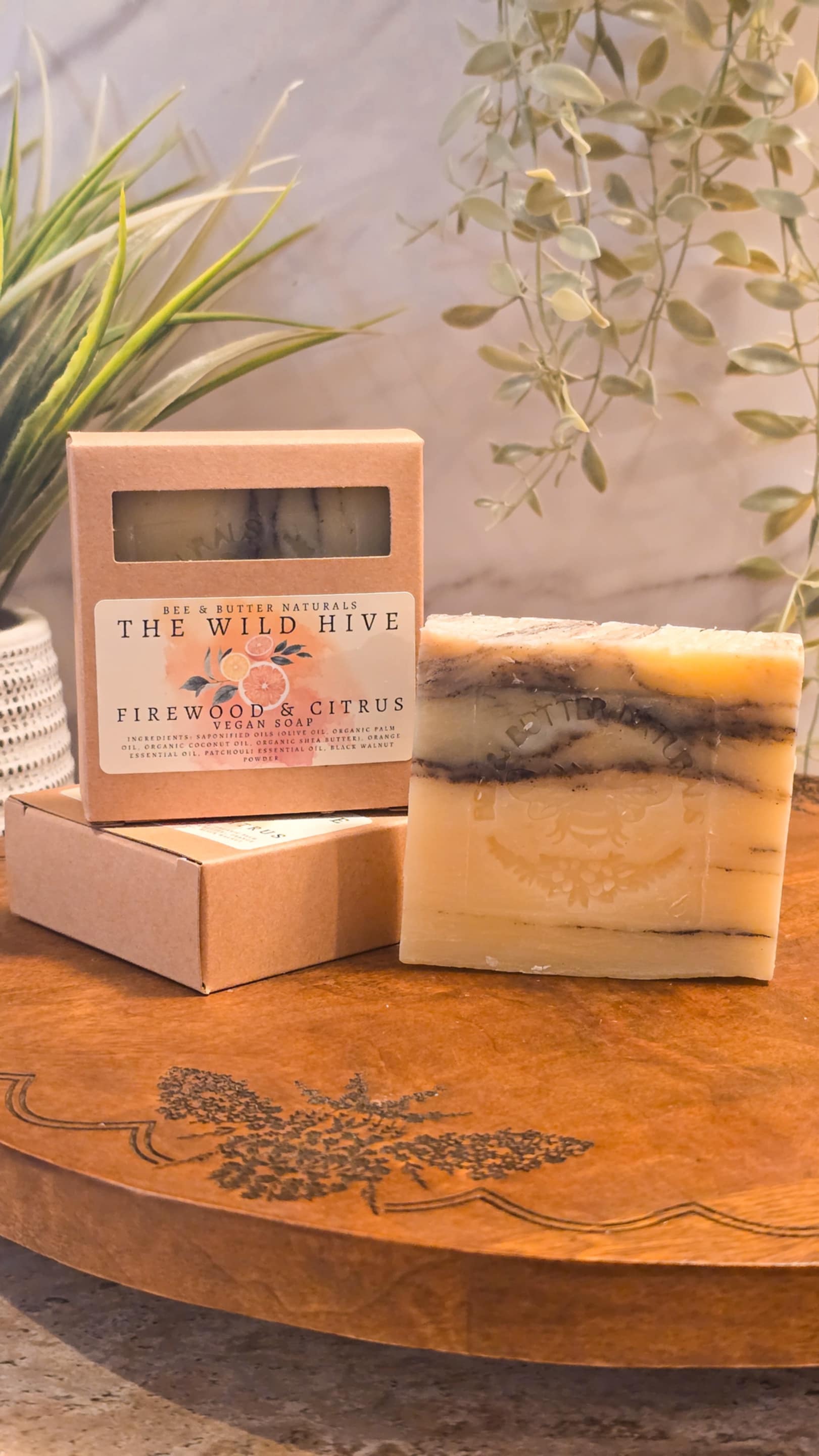 Firewood and Citrus - Vegan