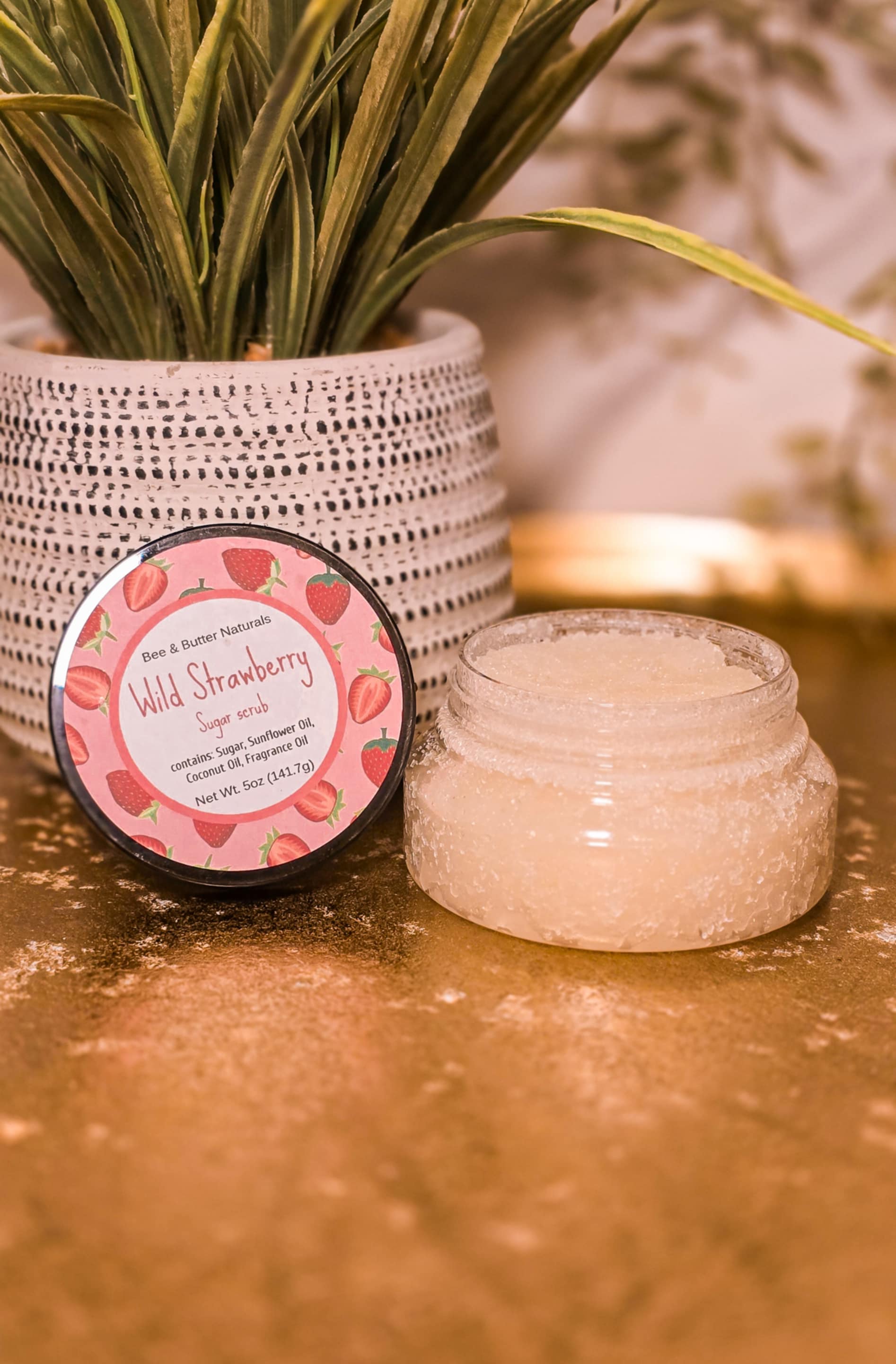 Wild Strawberry Sugar Scrub 