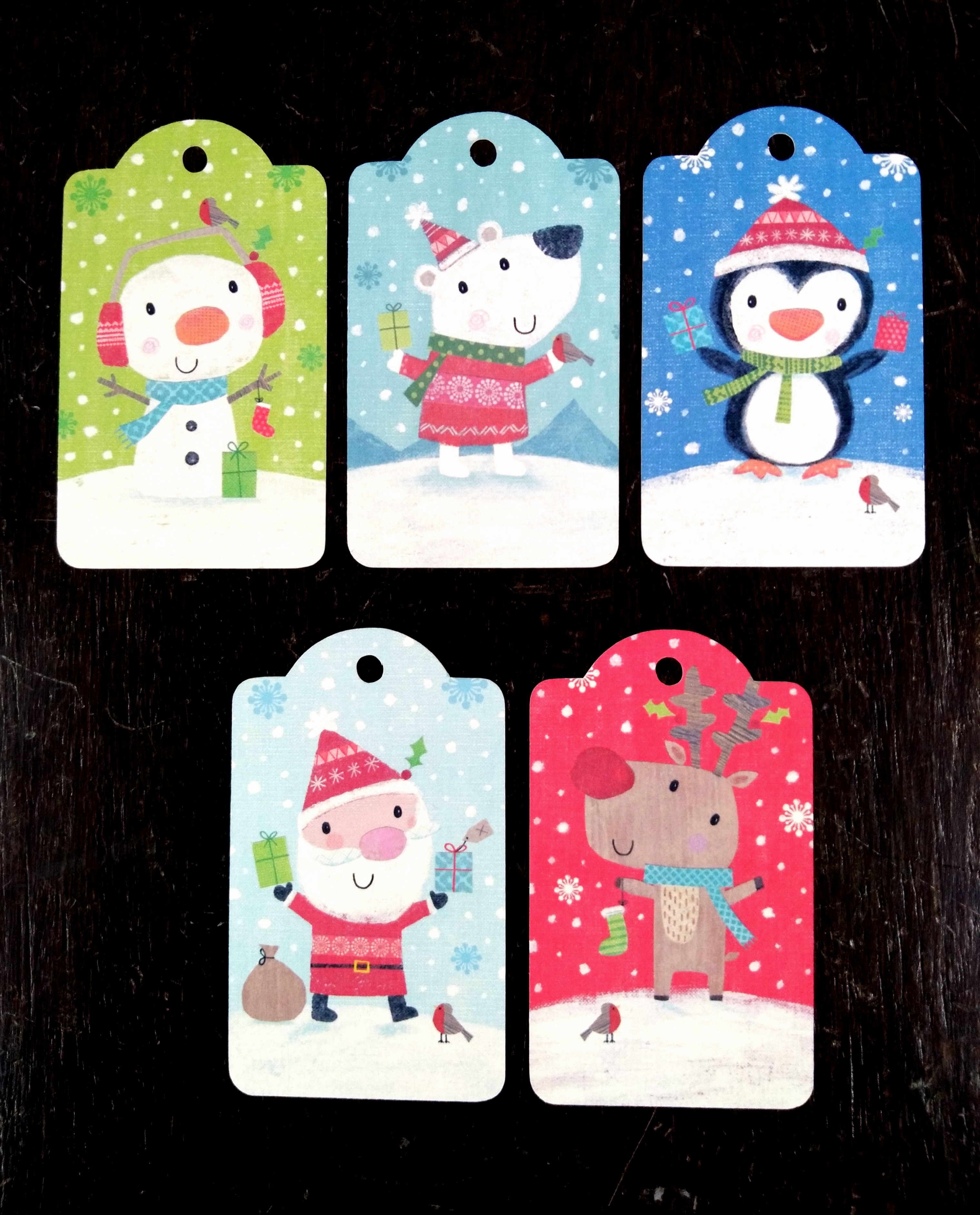 Etiquetas Navideñas