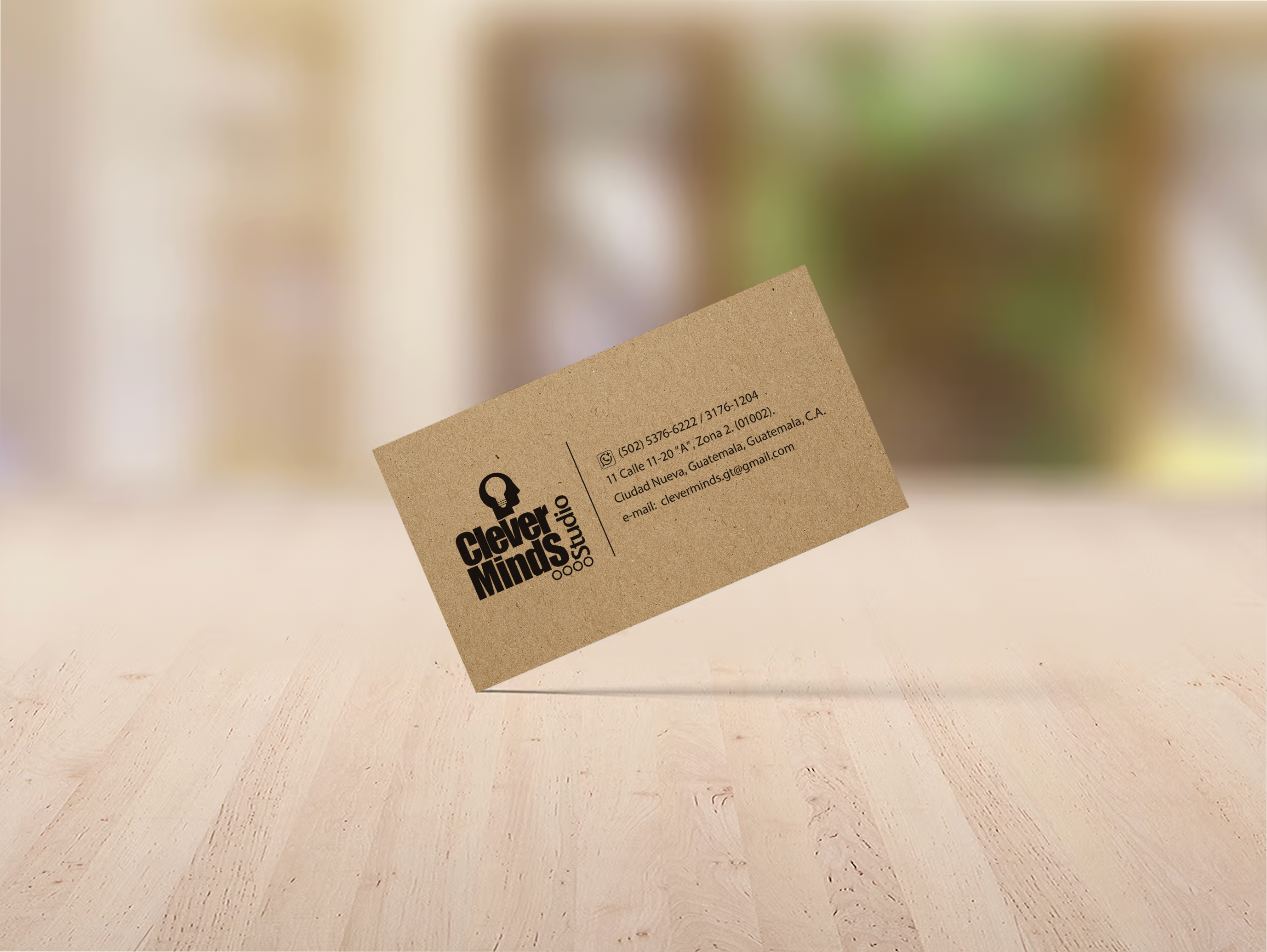 Tarjetas de presentación KRAFT