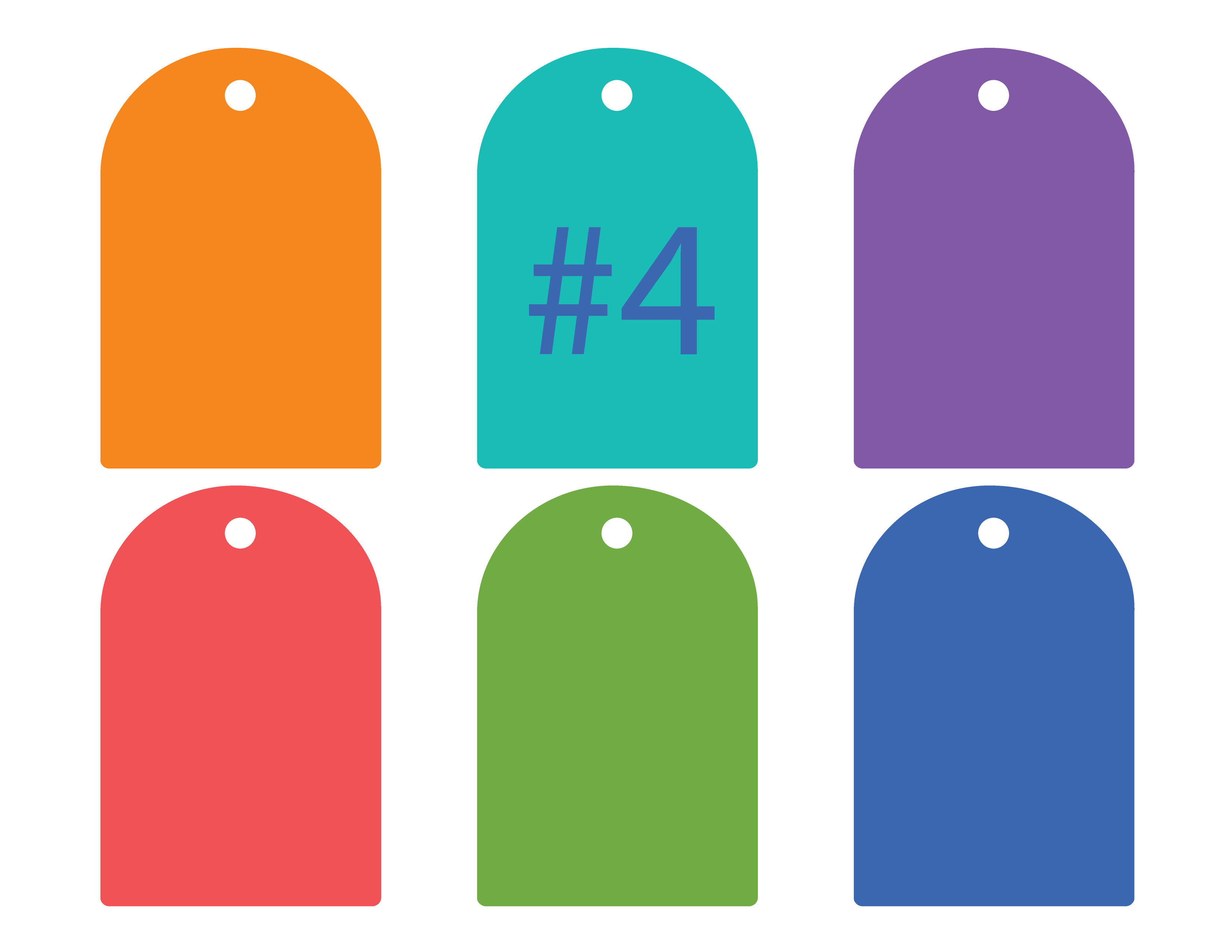 Etiquetas Full Color Troqueladas