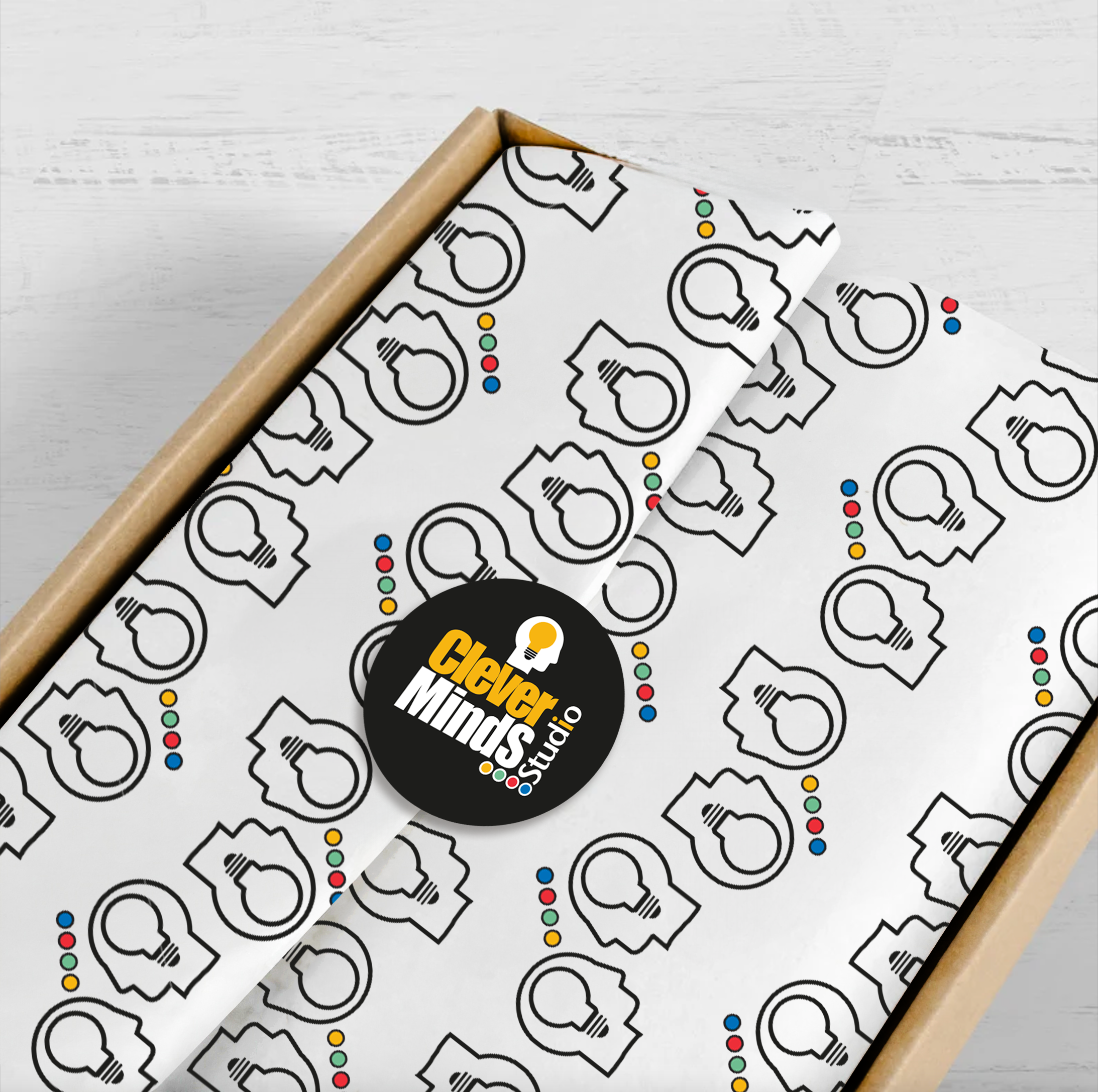 Papel Tisue para envolver tus productos o regalos.