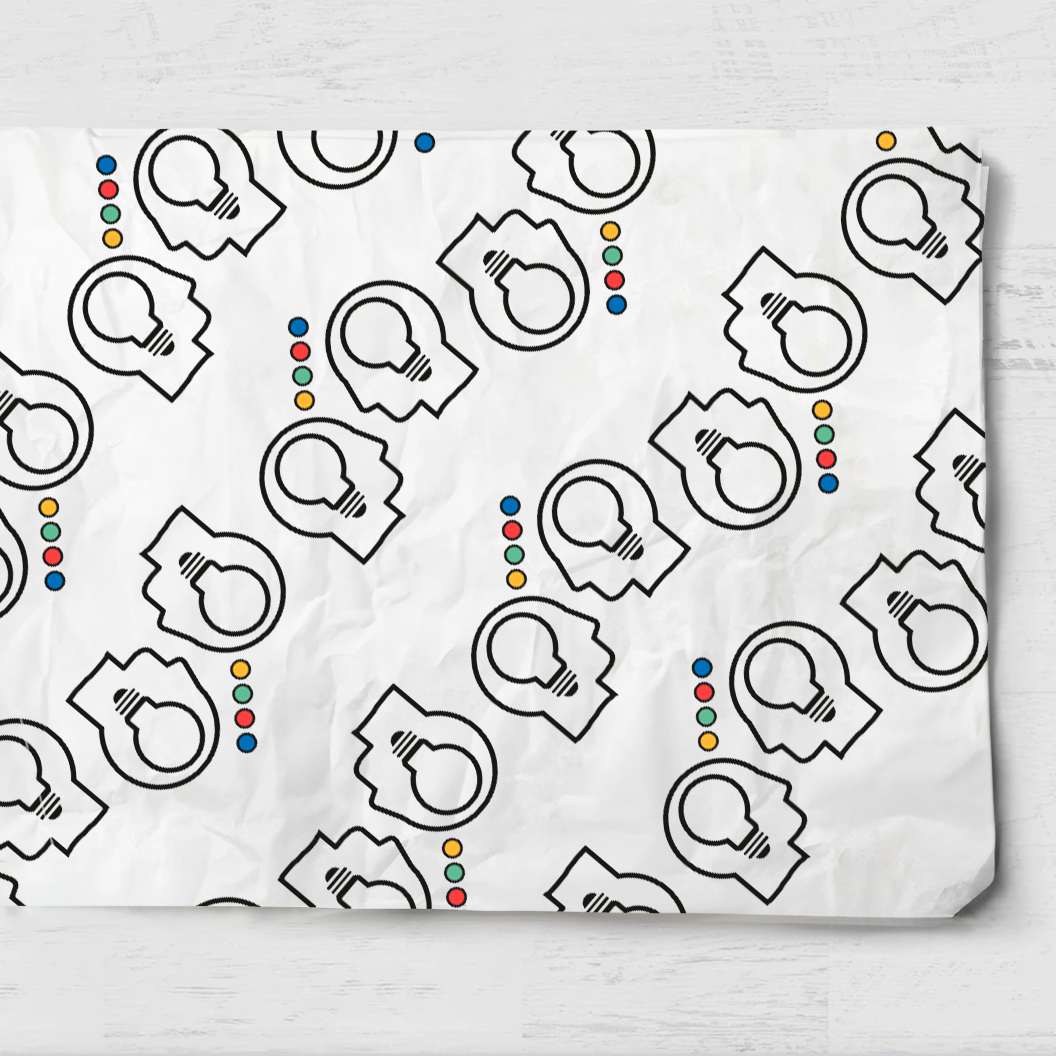 Papel Tisue para envolver tus productos o regalos. 