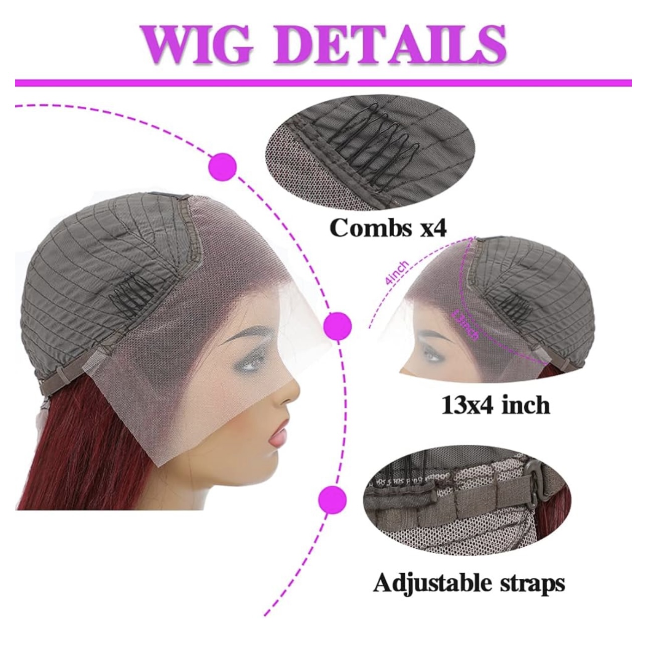 CUSTOM V PART WITH LAYERS Human Hair 13x4 Body Wave Lace Front Wigs Pre Plucked Glueless Red Wig Curly 30 INCH BUST DOWN